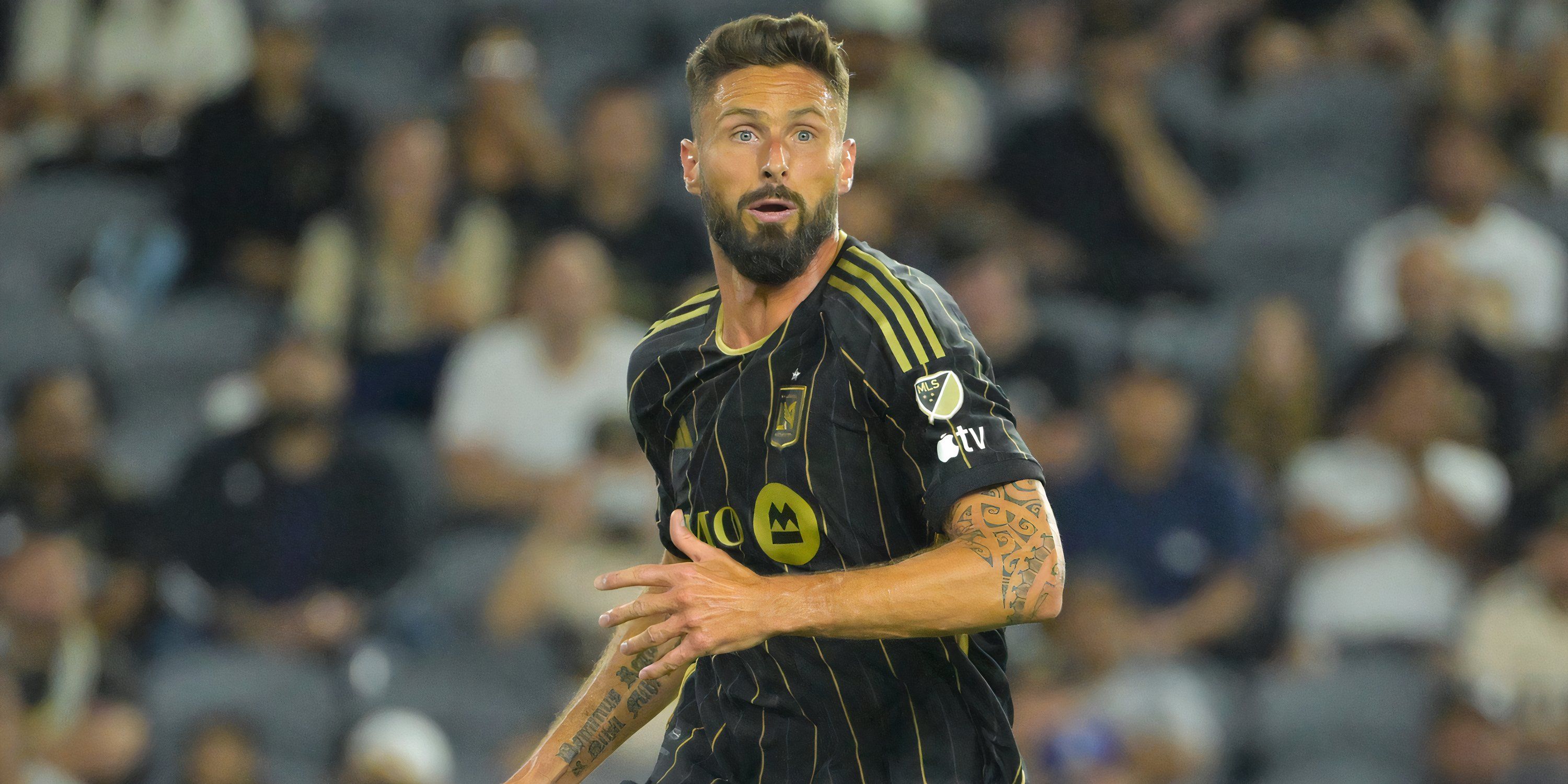 Olivier Giroud LAFC debut August 13 2024