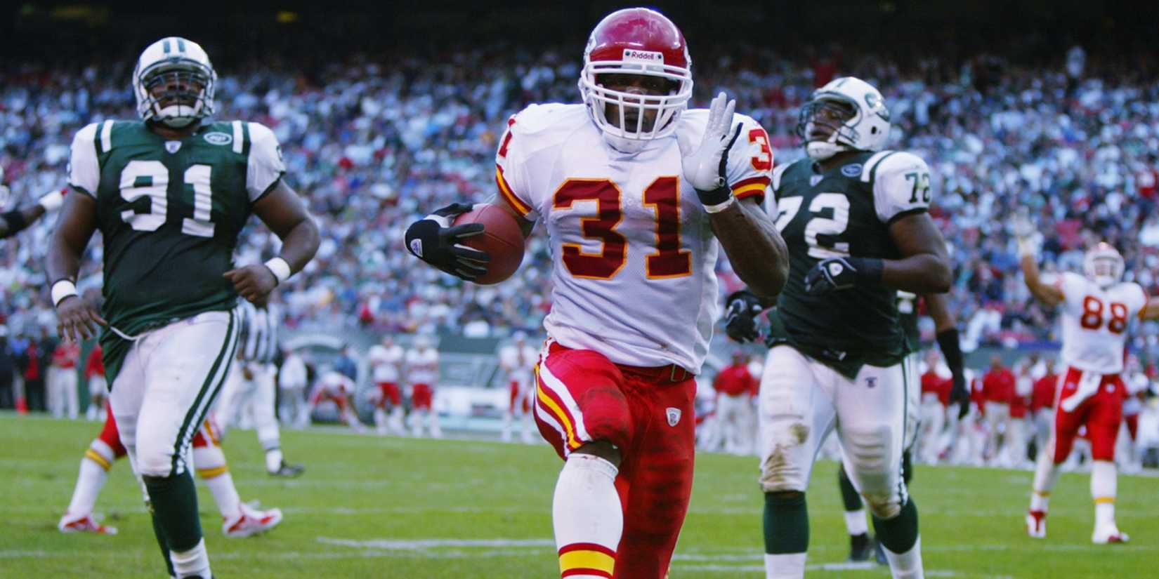 Priest Holmes Kansas City Chiefs RB 2002