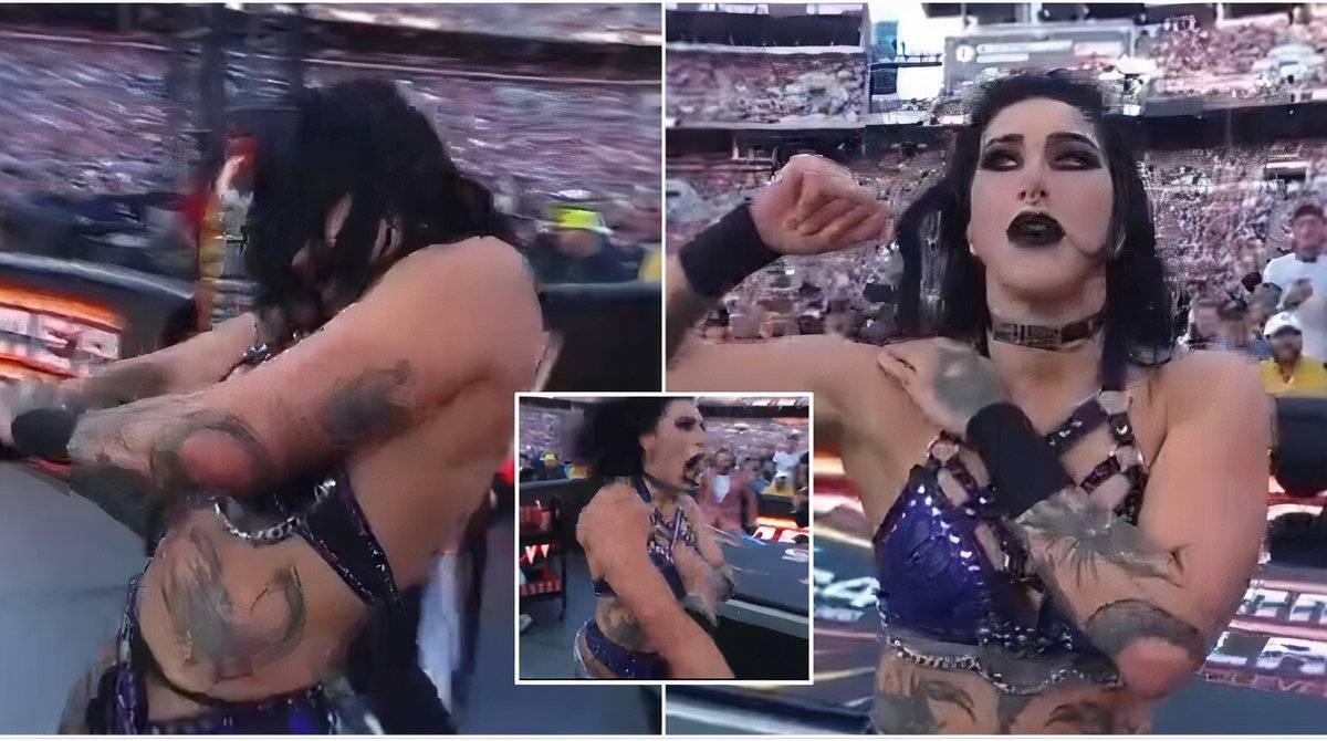 Rhea Ripley Popped Her Dislocated Shoulder Back In at WWE SummerSlam