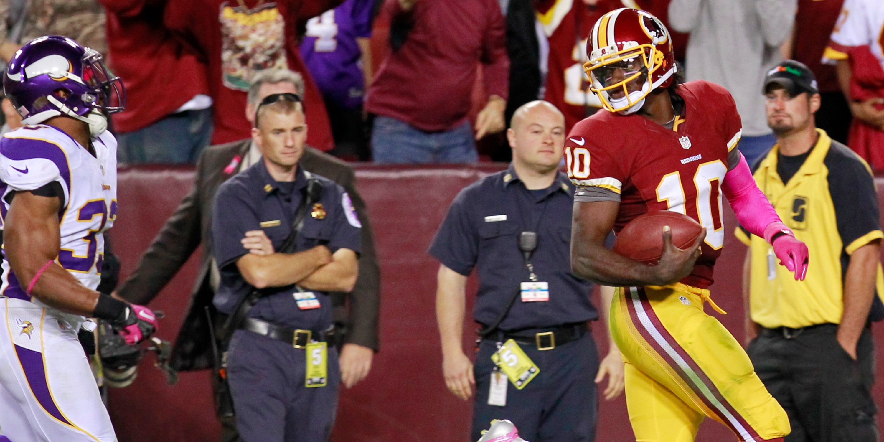 Robert Griffin III Washington vs. Minnesota 2012