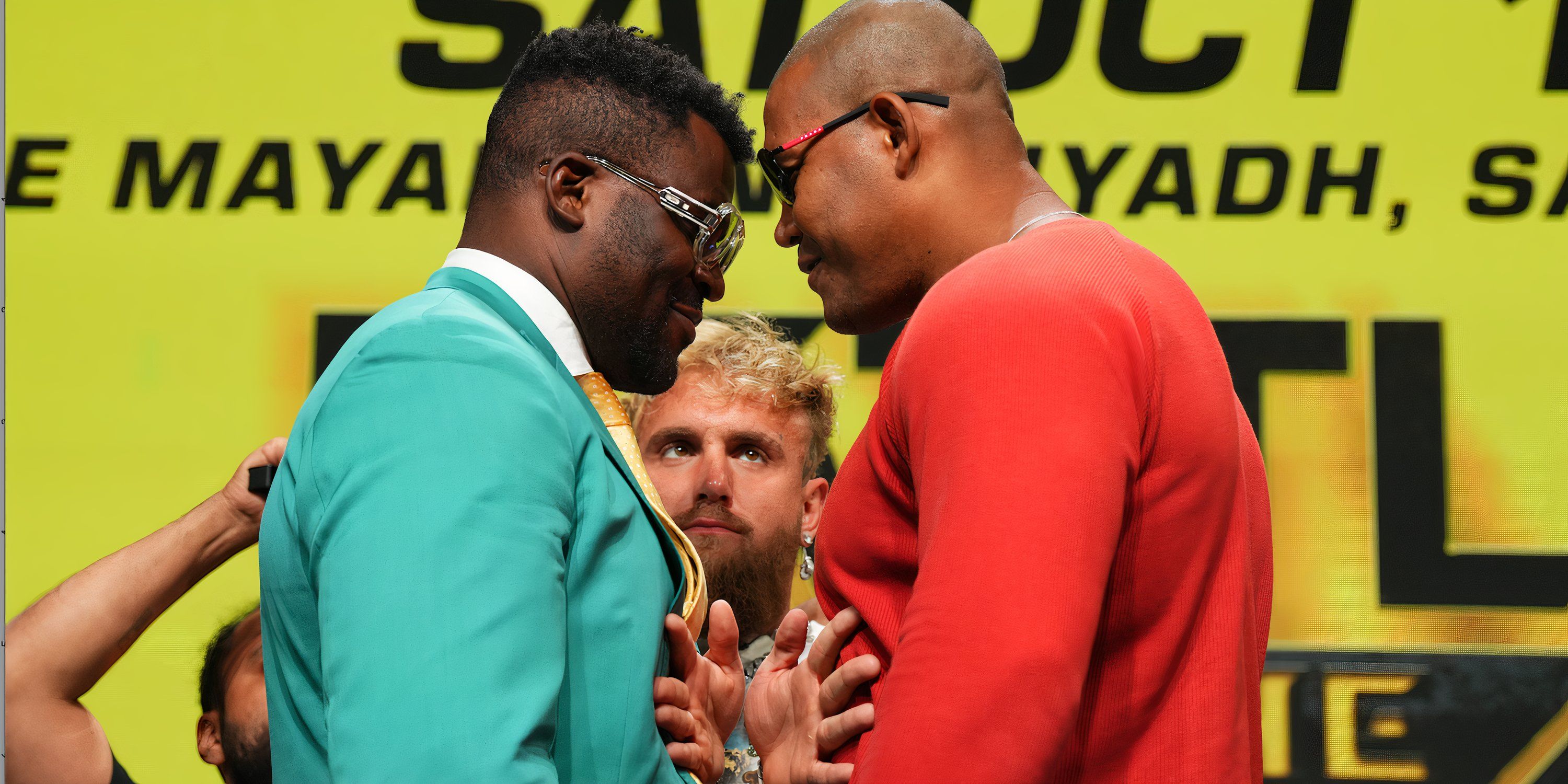 Francis Ngannou and Renan Ferreira