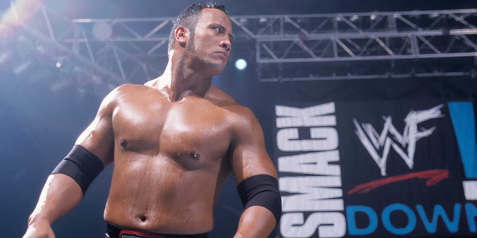 The Rock on WWE SmackDown