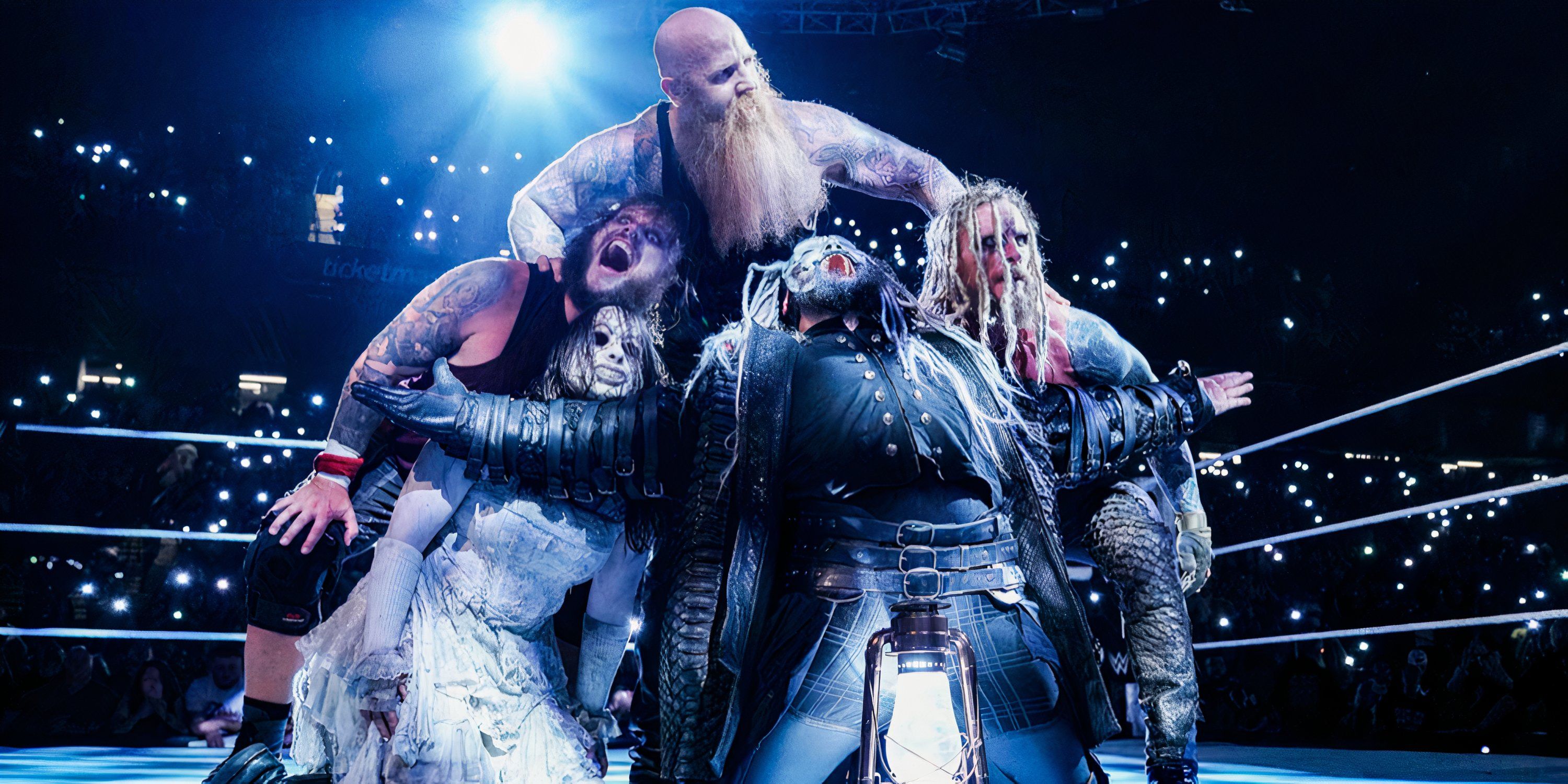 The Wyatt Sicks After Winning their debut match