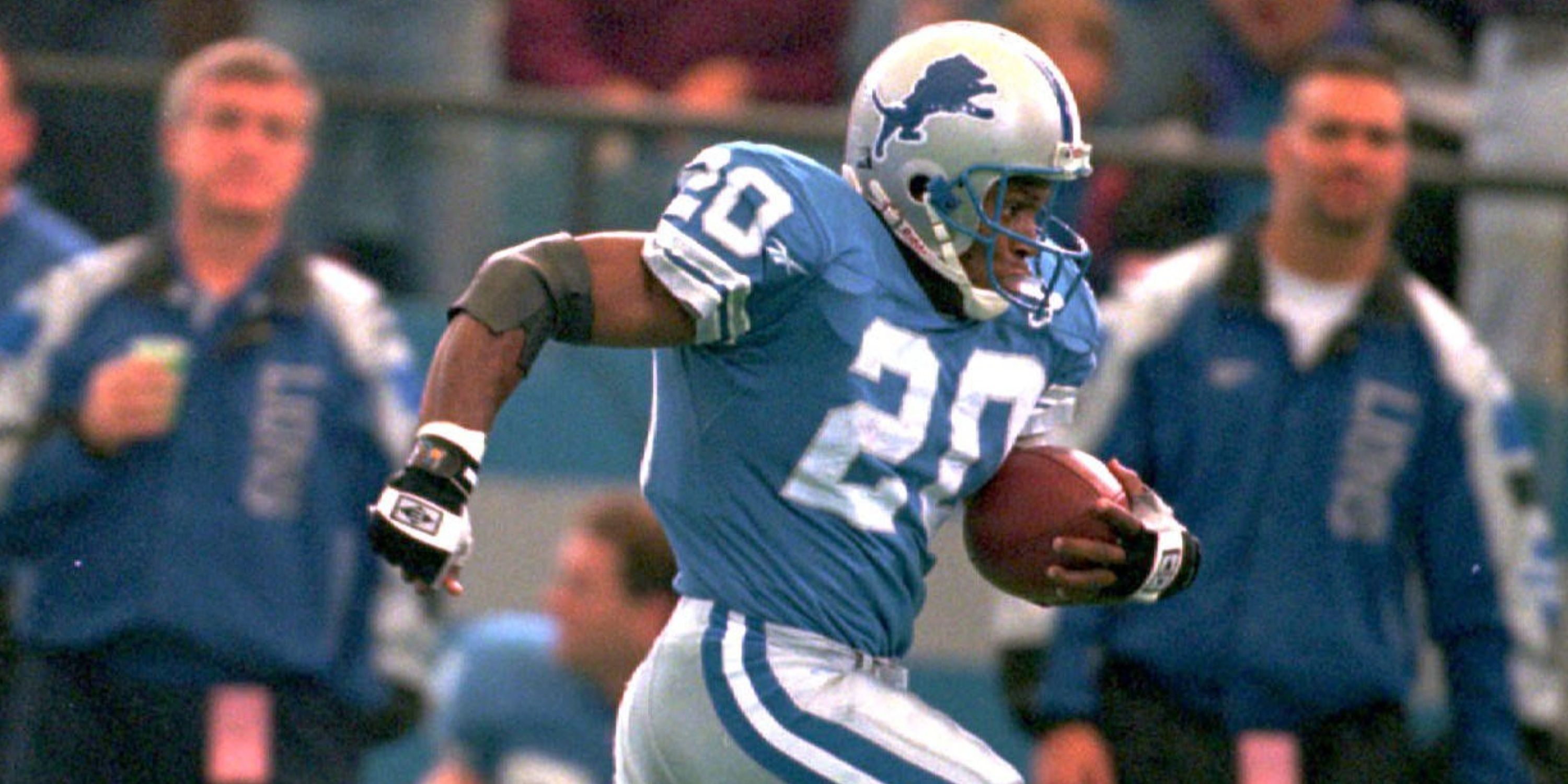 Barry Sanders Detroit Lions RB 1995