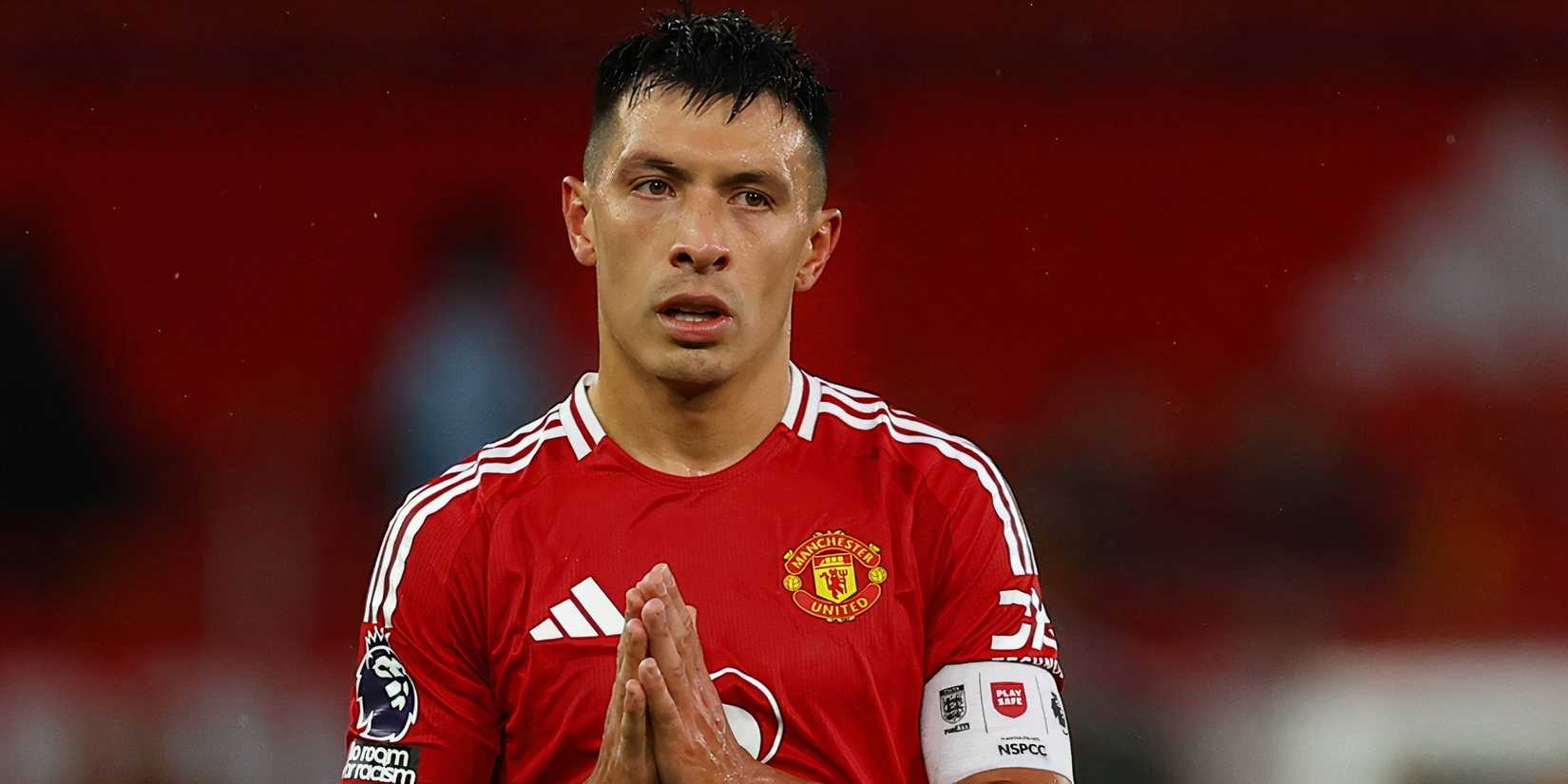 Manchester United defender Lisandro Martinez
