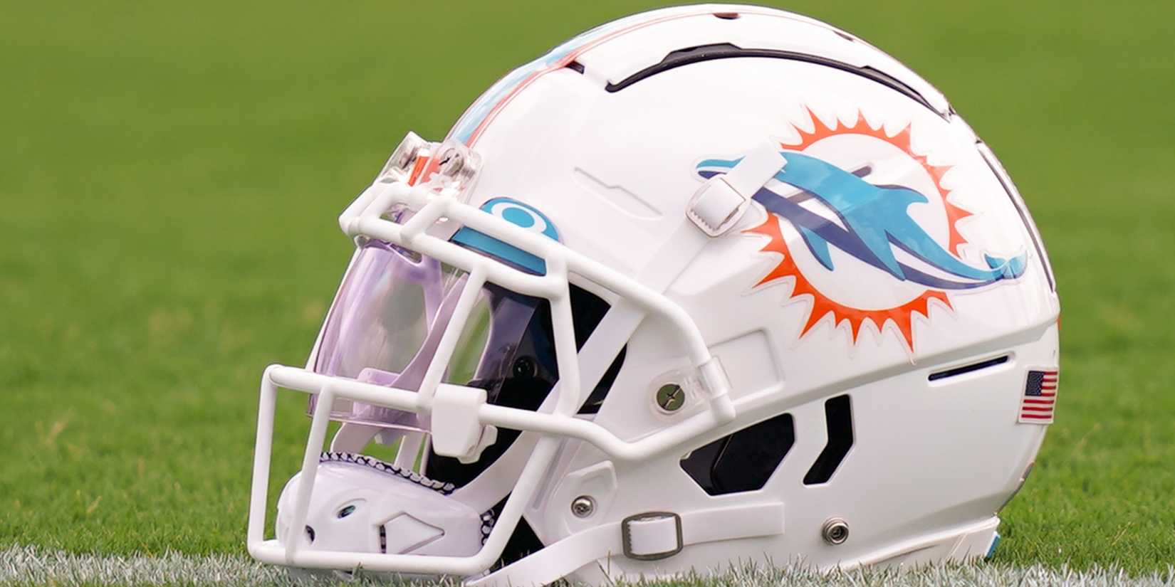 Miami Dolphins helmet