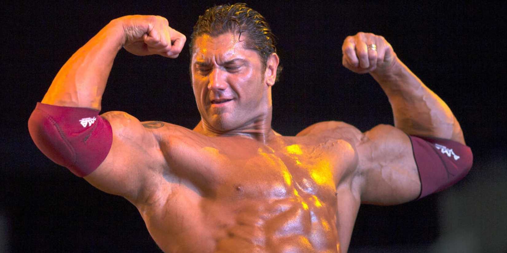 Batista during his WWE days