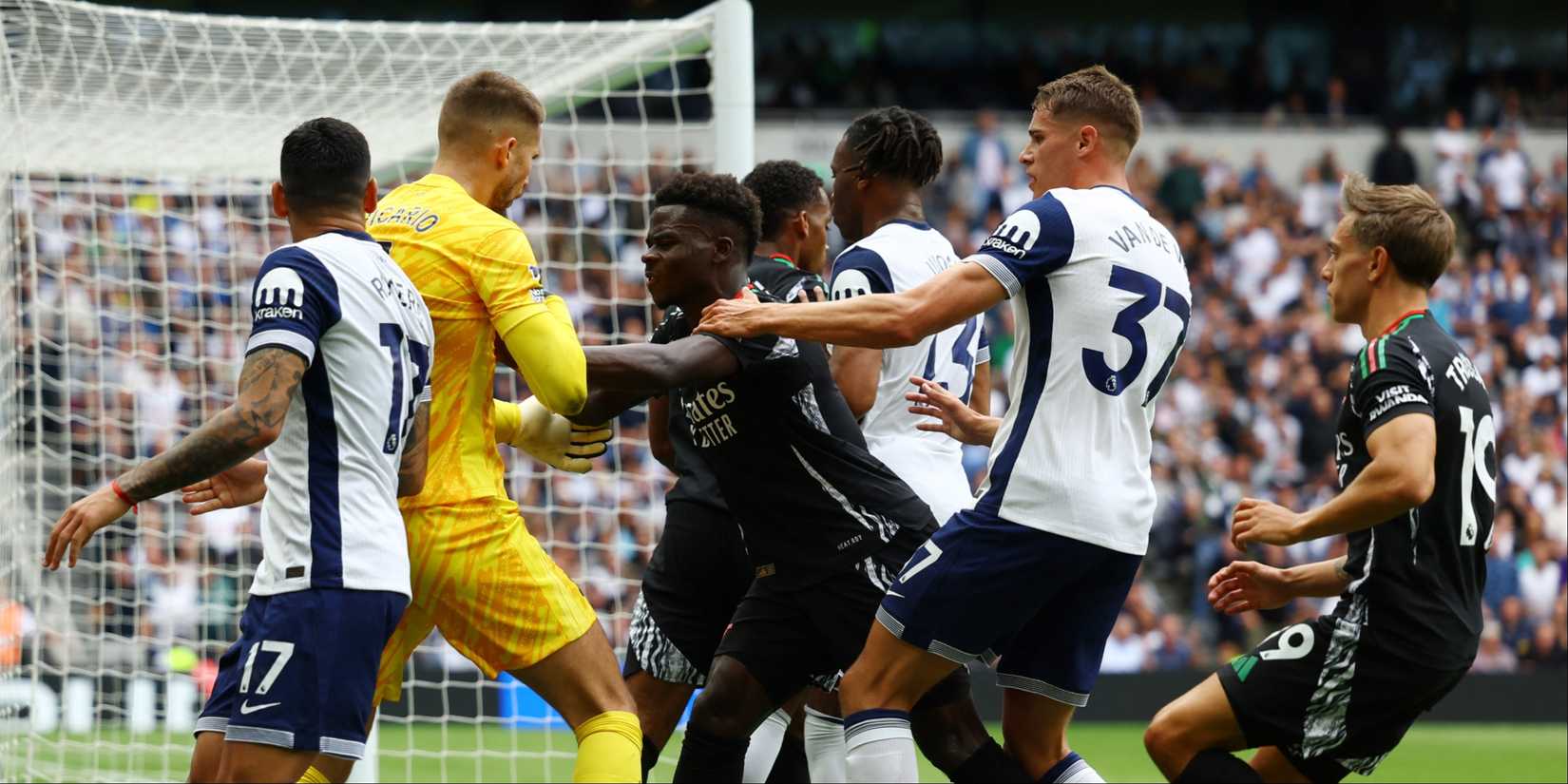 Arsenal and Tottenham