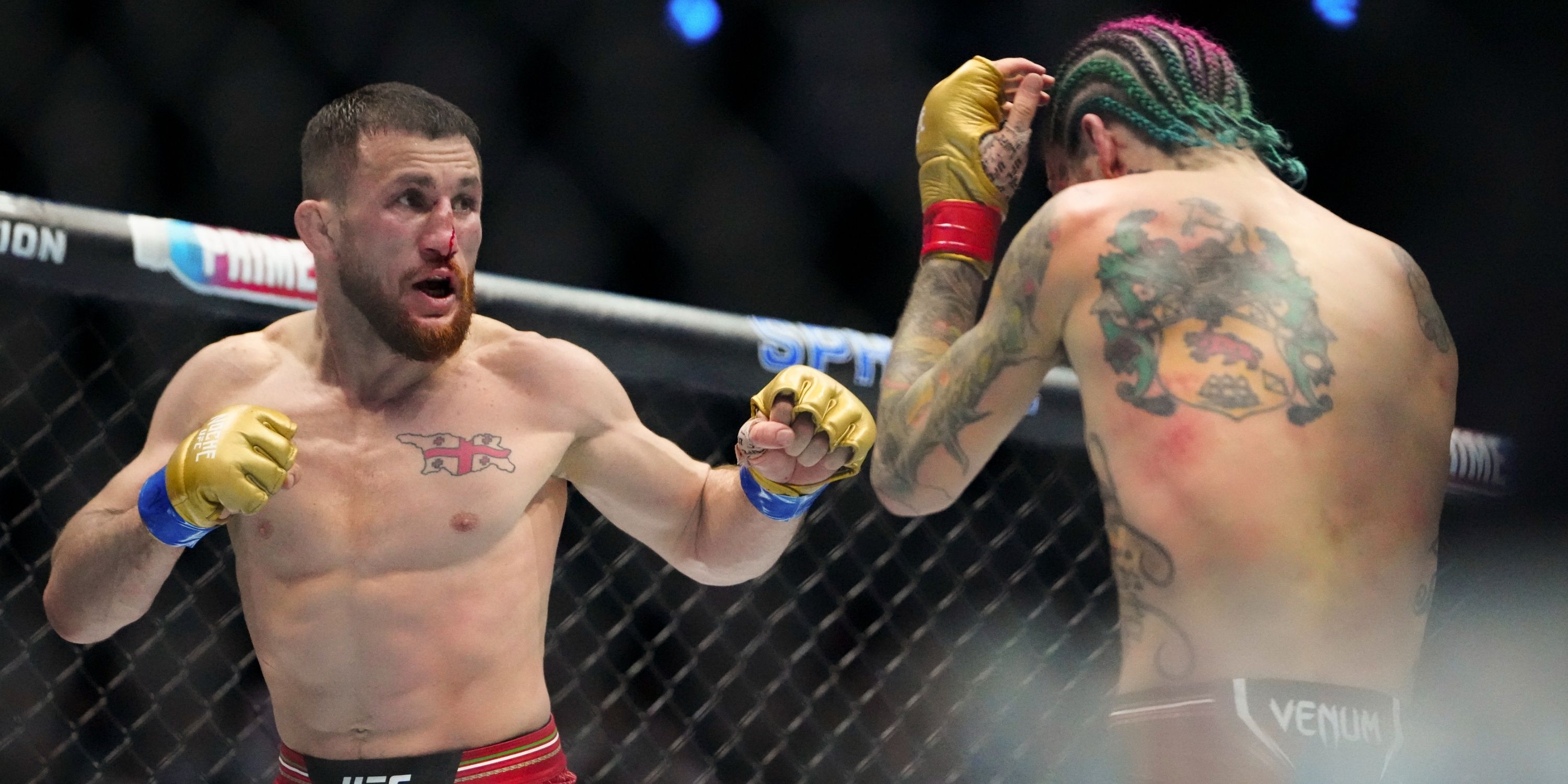 UFC 306 Salaries Show Huge Difference Between O'Malley & Dvalishvili