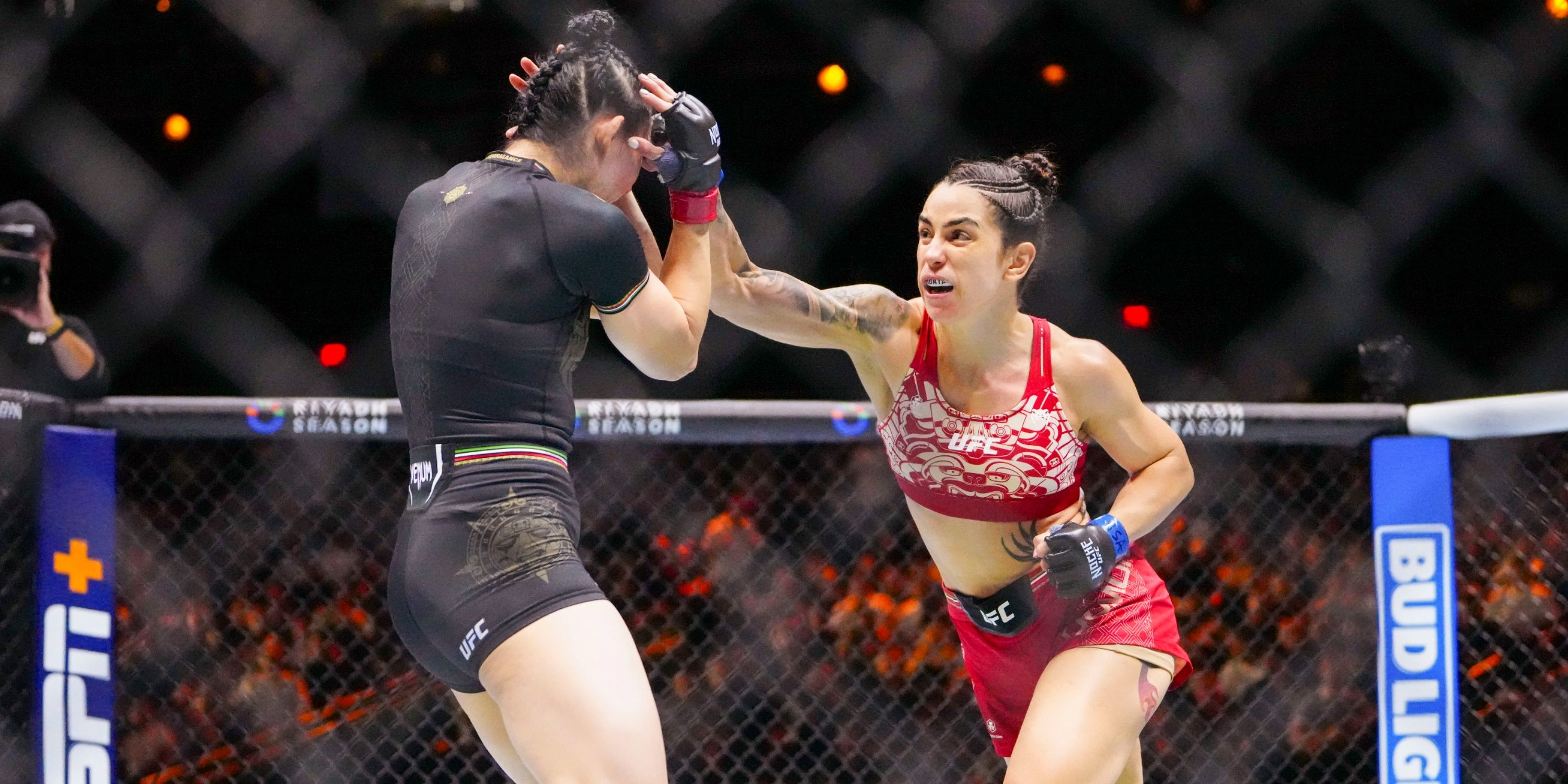 What Irene Aldana's Cut From UFC 306 Looks Like After Stitches