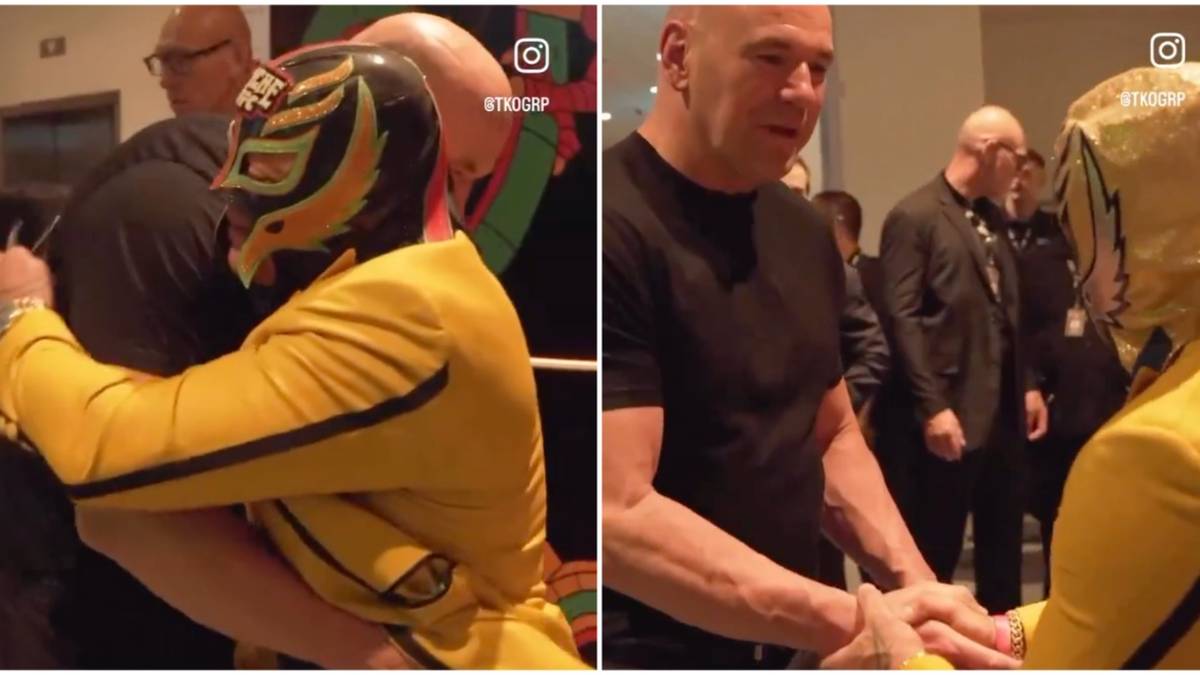 Rey Mysterio Showed Dana White Greatest Respect at UFC 306
