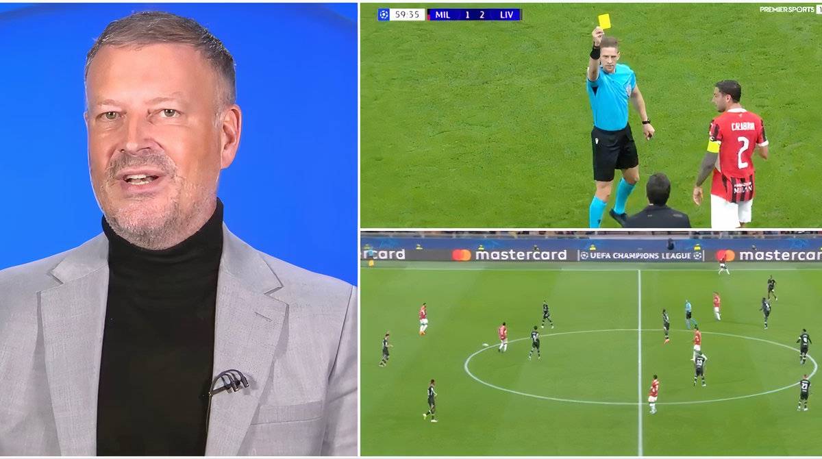 Mark Clattenburg Raises Eyebrows With Referee Comment During AC Milan 1 ...