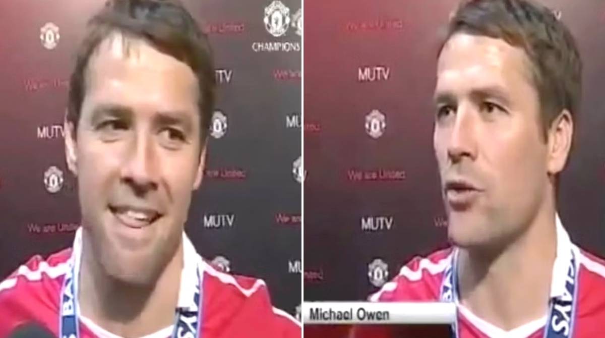 Michael Owen’s Comment After Winning Premier League With Man United in 2011
