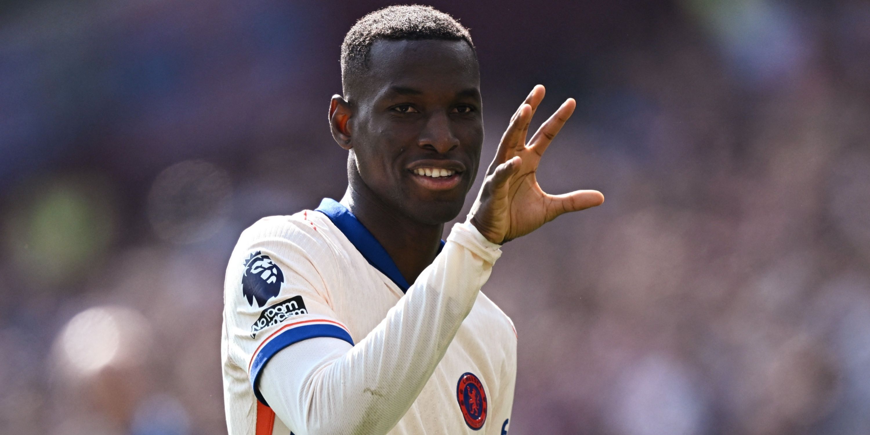 Chelsea's Nicolas Jackson celebrates