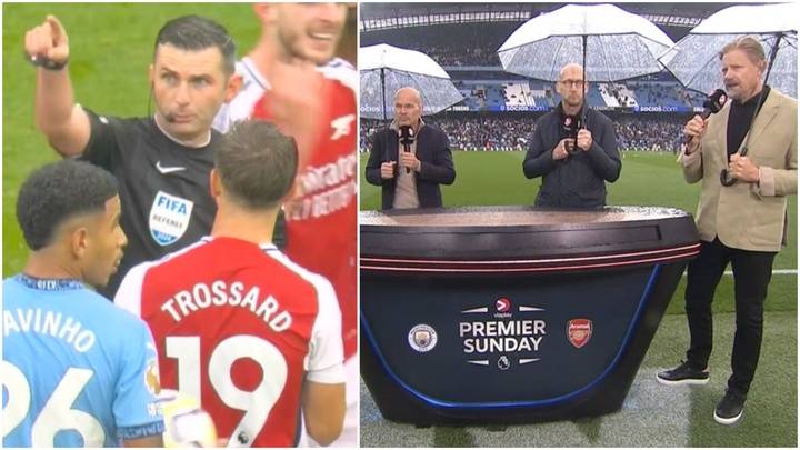 Peter Schmeichel Savages Michael Oliver in Man City 2-2 Arsenal