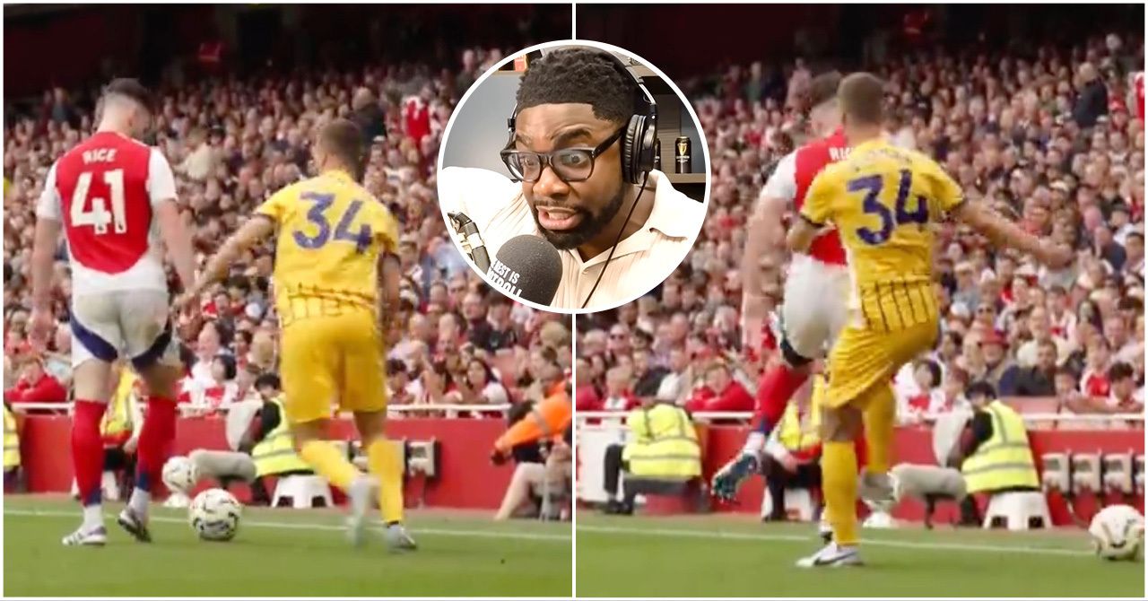 Damning Footage Shows New Angle of Declan Rice Red Card Incident vs ...