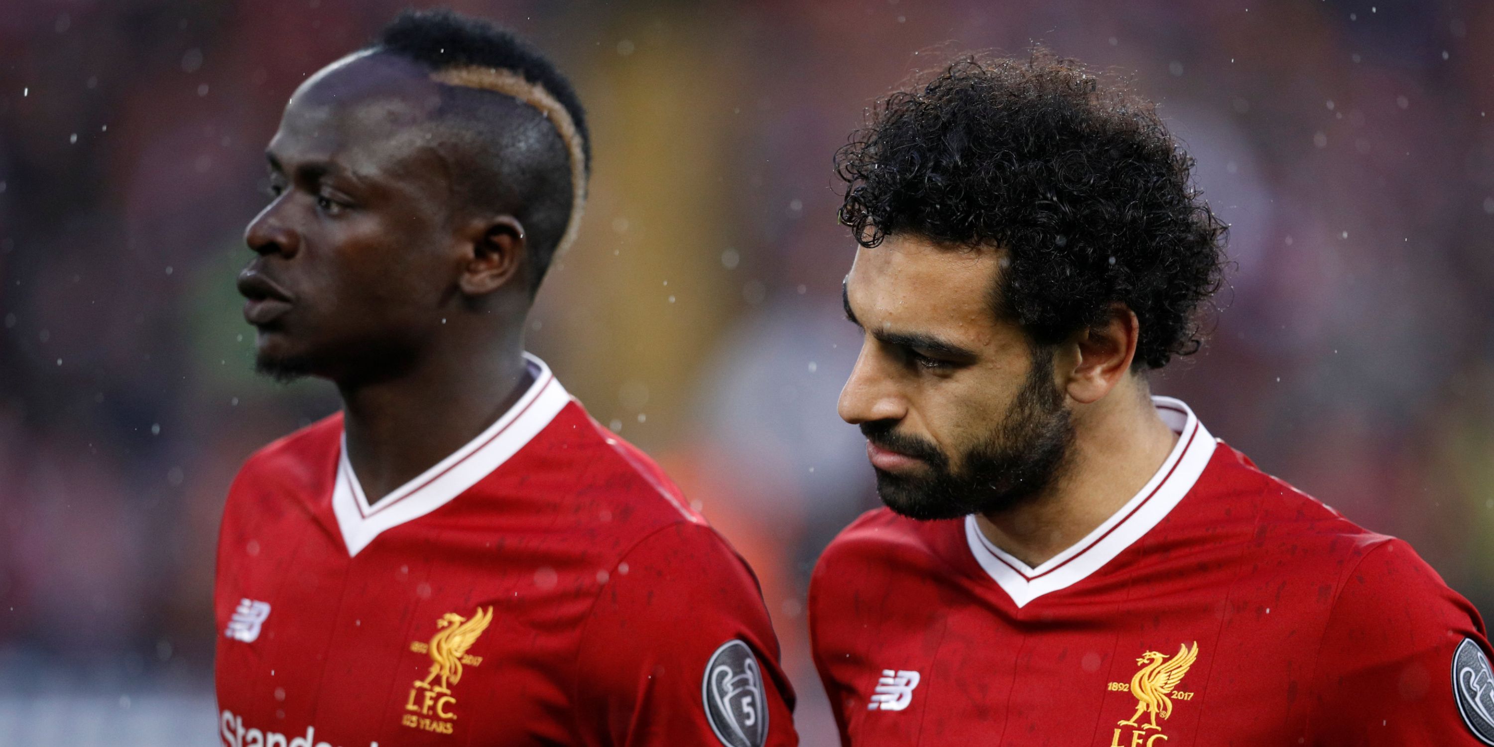 Sadio Mane and Mohamed Salah lining up for Liverpool