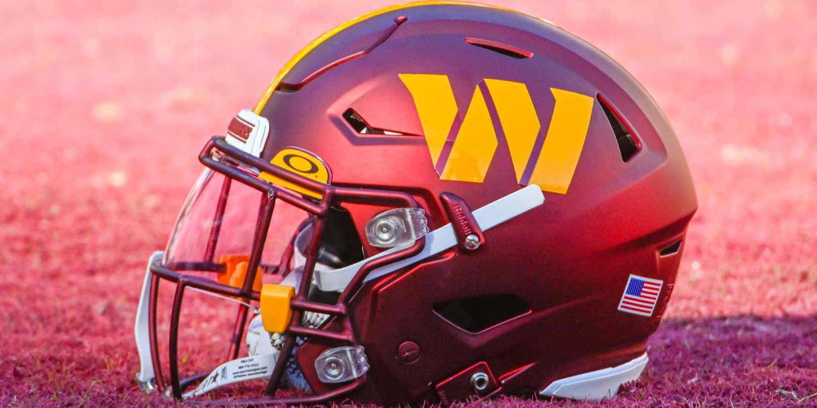 Washington Commanders helmet