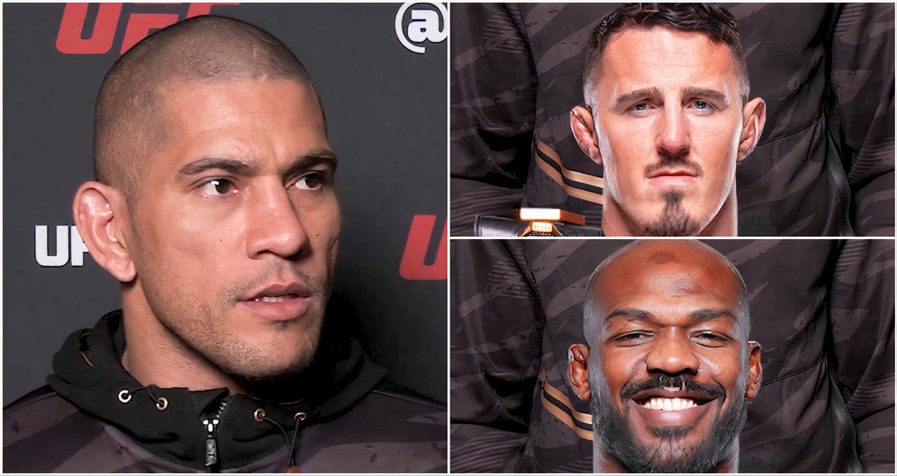 Alex Pereira ranks Jon Jones and Tom Aspinall