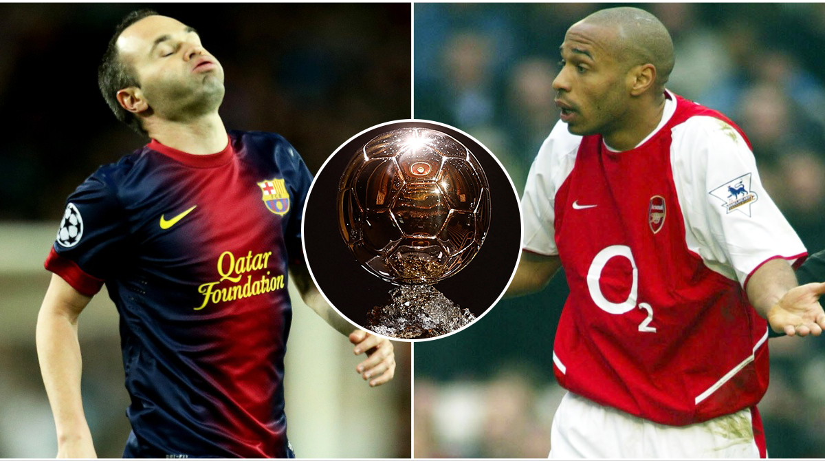 21 Greatest Footballers to Have Never Won the Ballon d'Or [Ranked]