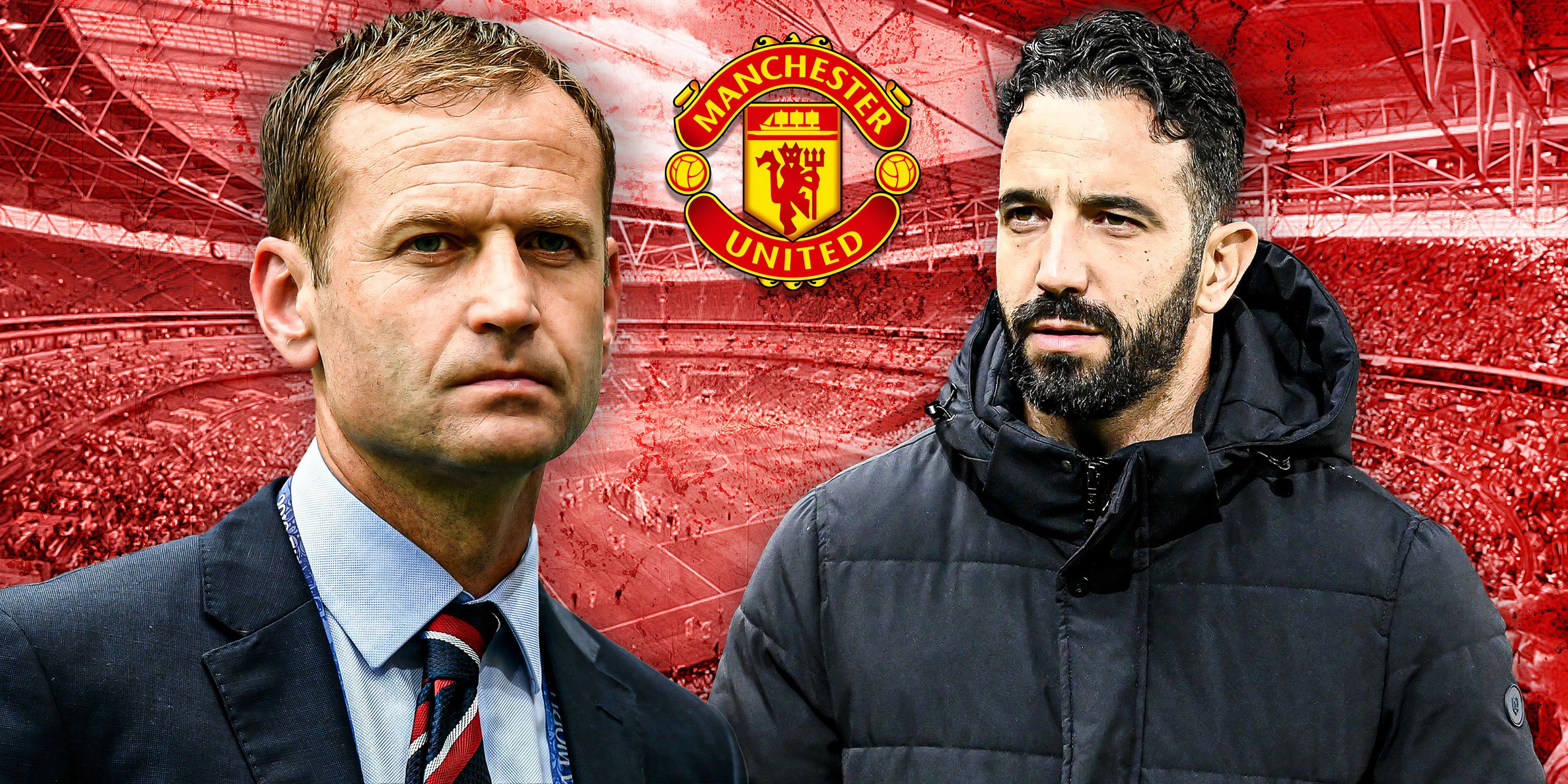 Manchester United sporting director Dan Ashworth and incoming boss Ruben Amorim