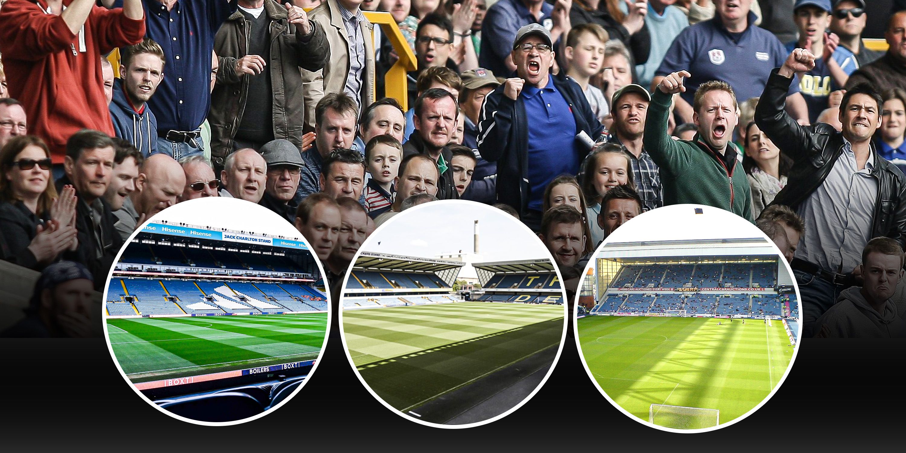 The 10 most intimidating stadiums in British football history have been ranked