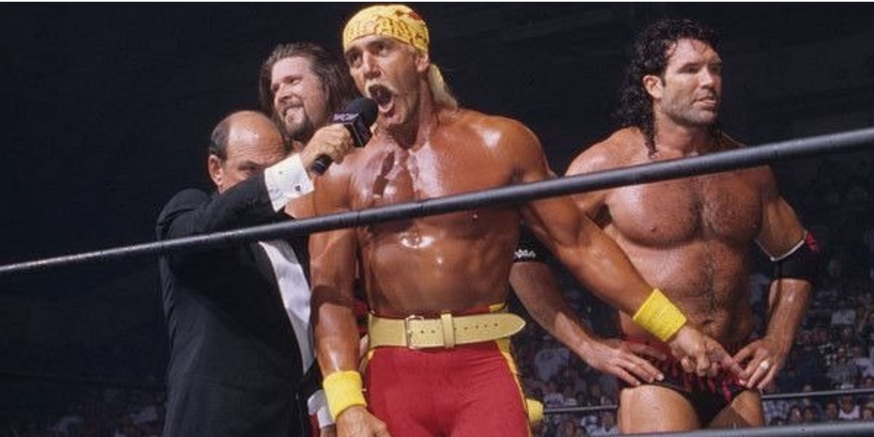 Hulk Hogan and The Outsiders At Bash At The Beach 1996