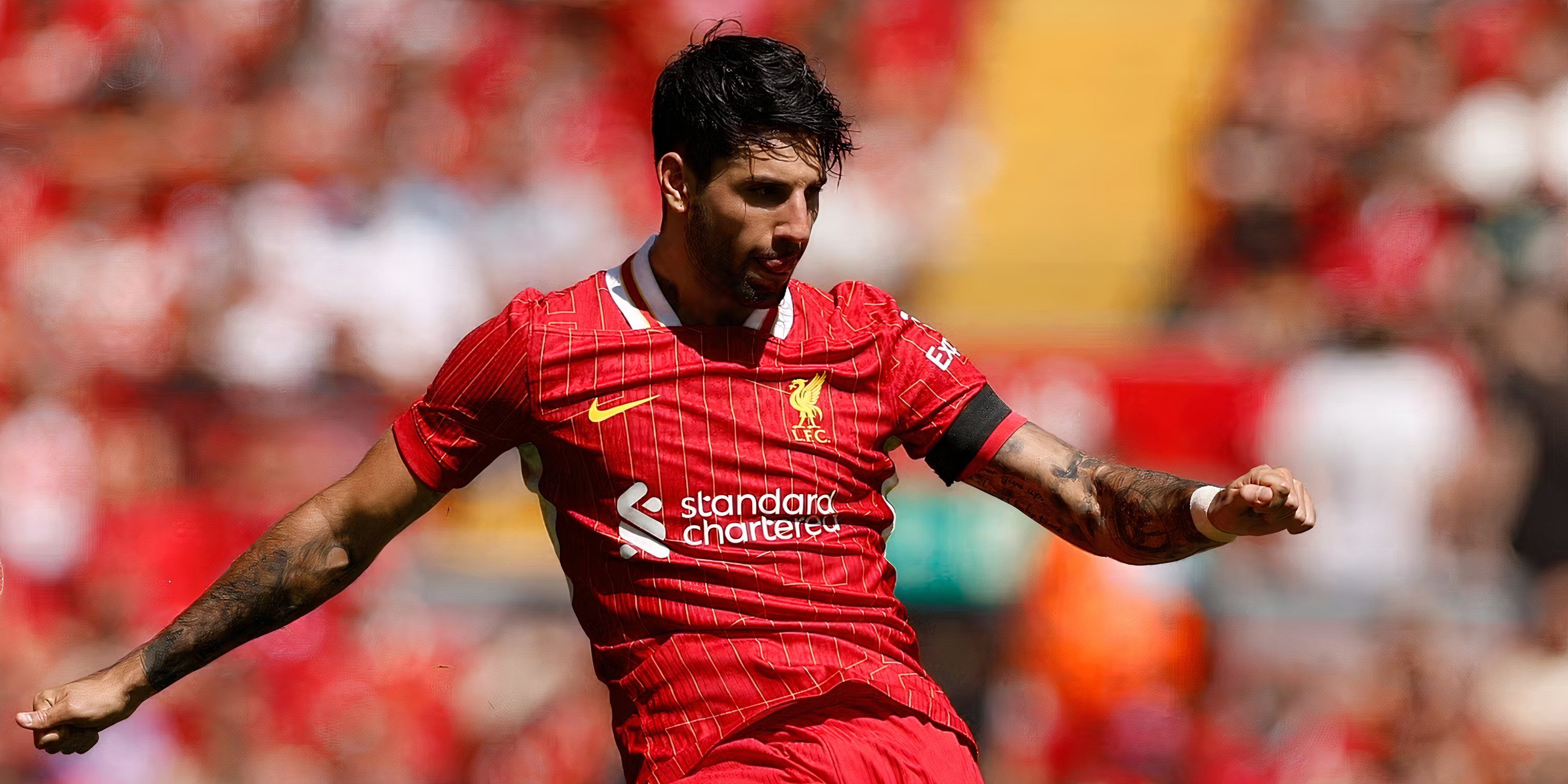 Liverpool midfielder Dominik Szoboszlai