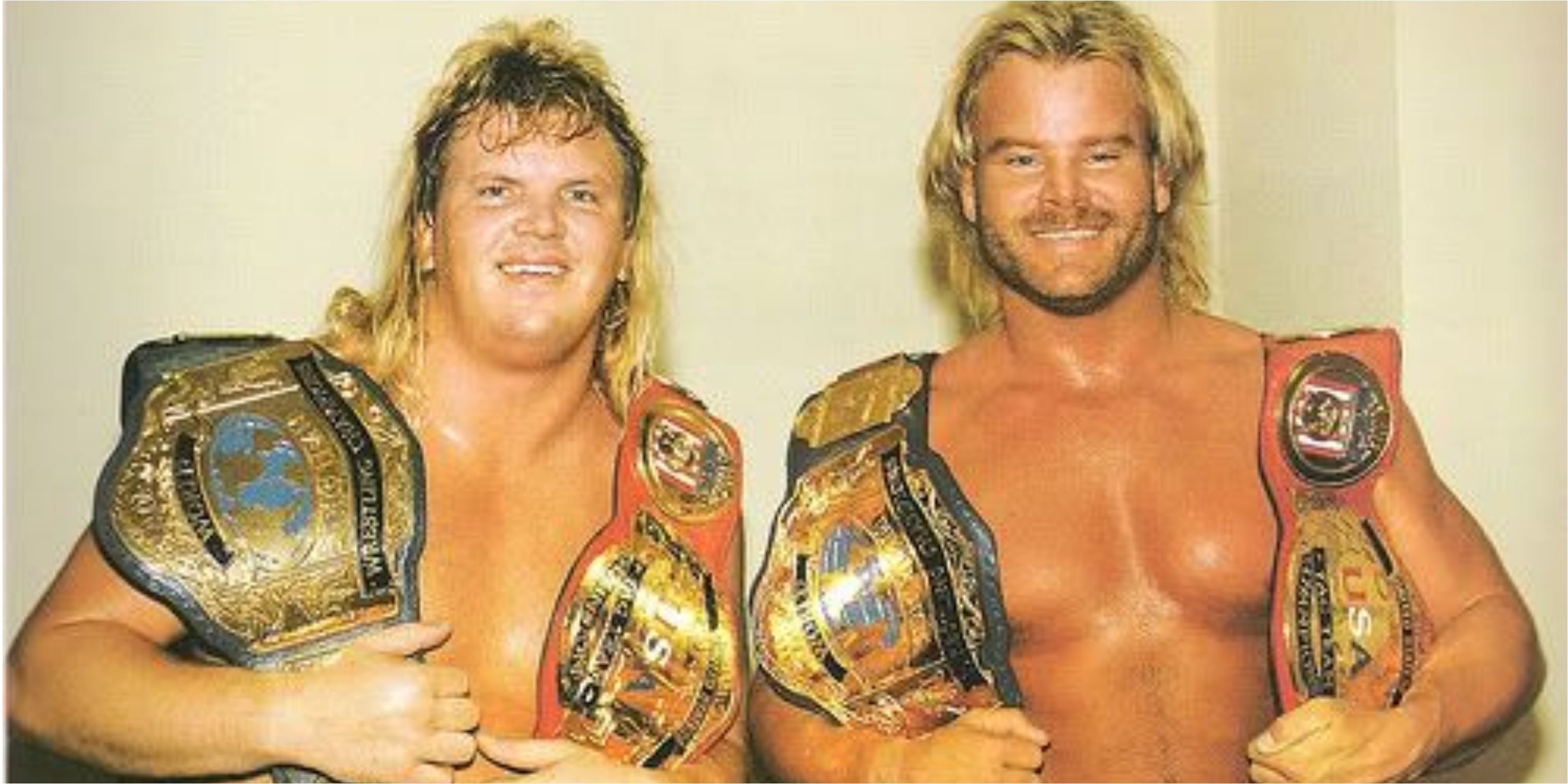 Bobby Eaton and Stan Lane as NWA World Tag Team Champions