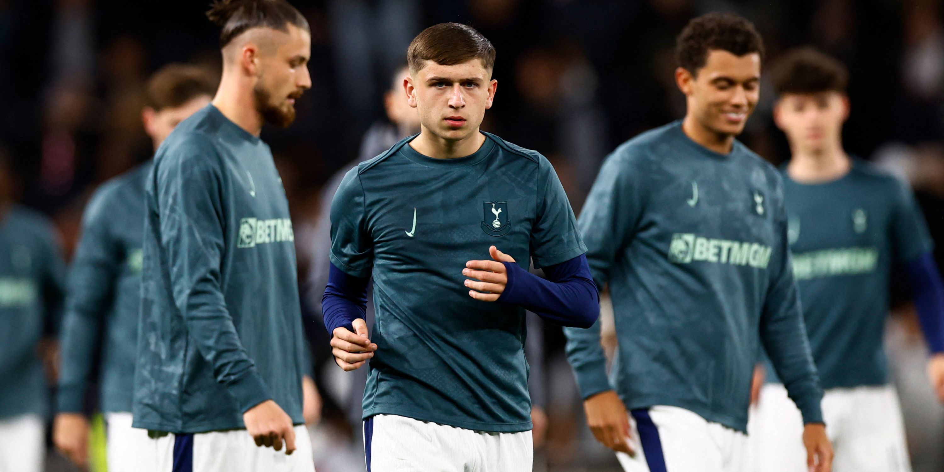 Mikey Moore preparing for the Europa League