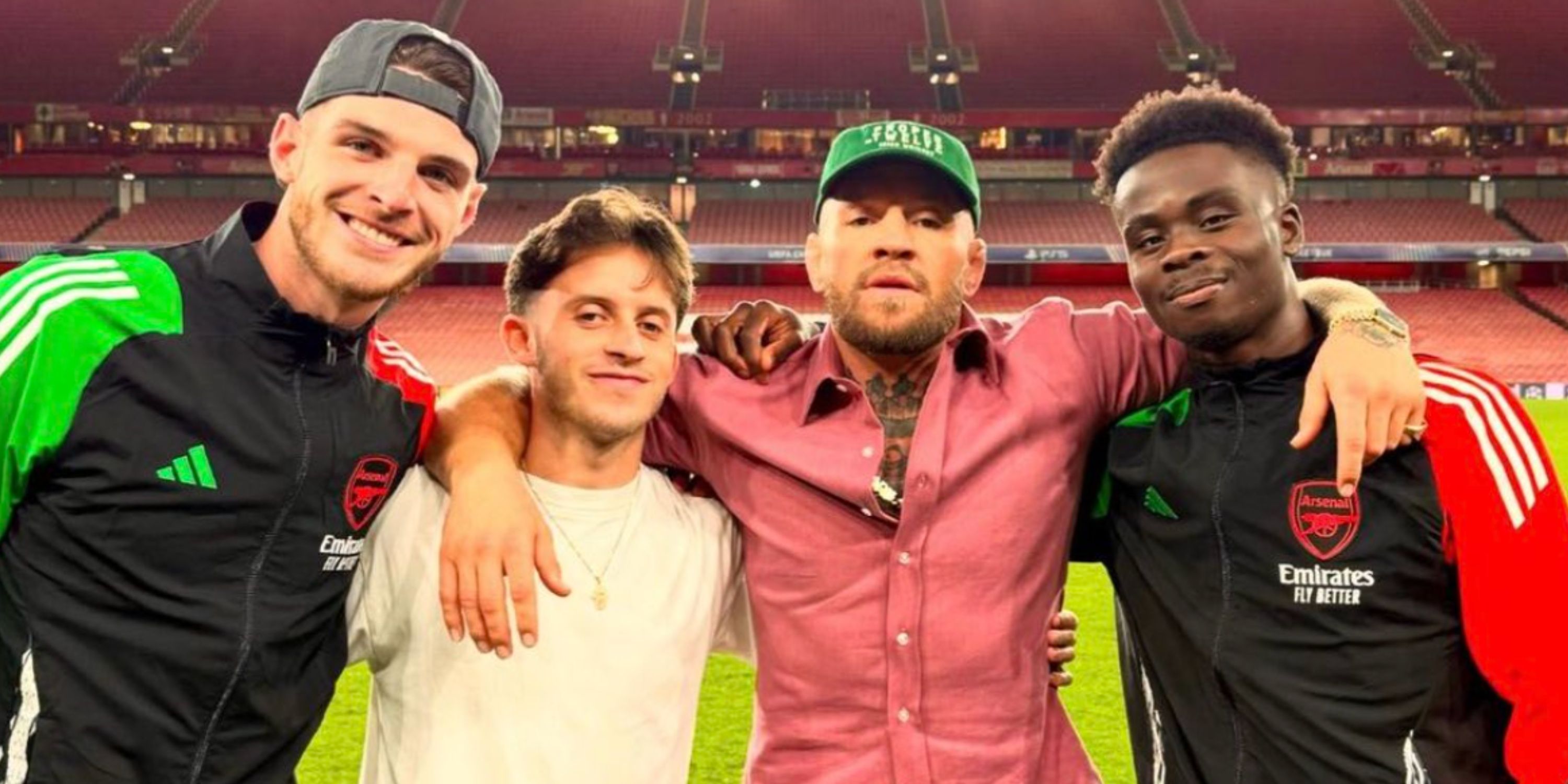 Conor McGregor at Arsenal