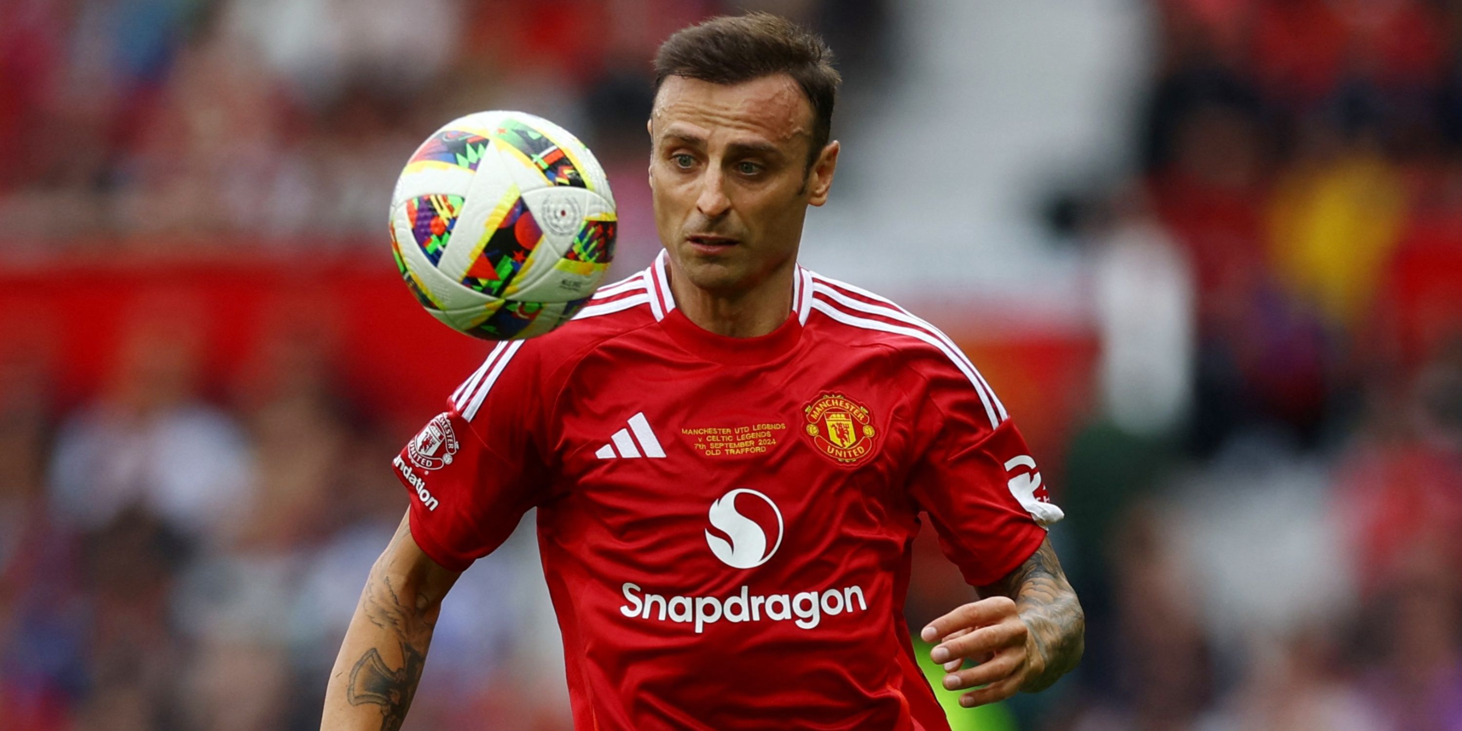 Manchester United Legends' Dimitar Berbatov