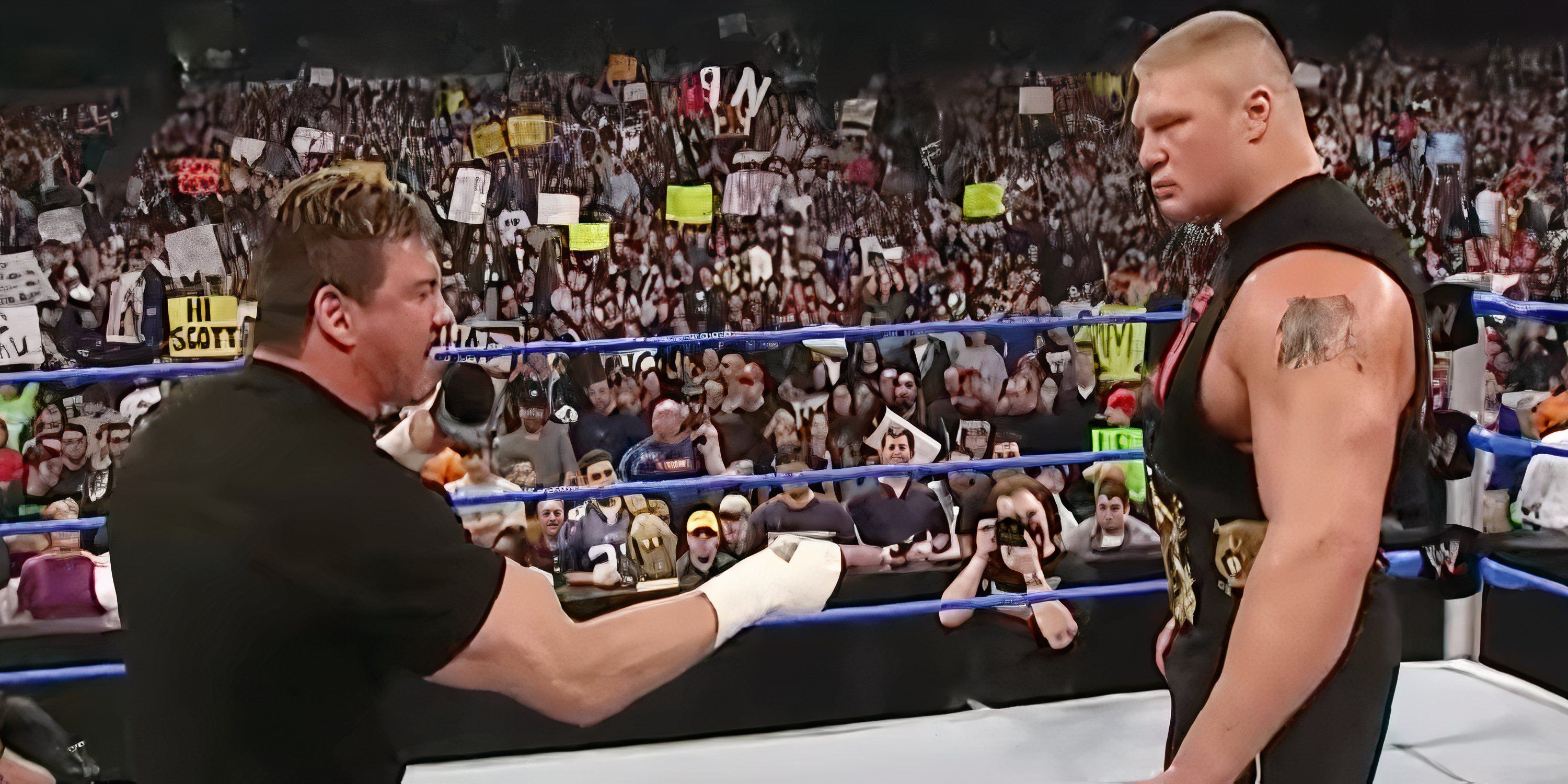 Eddie Guerrero's 'Addicted' Promo on a Young Brock Lesnar