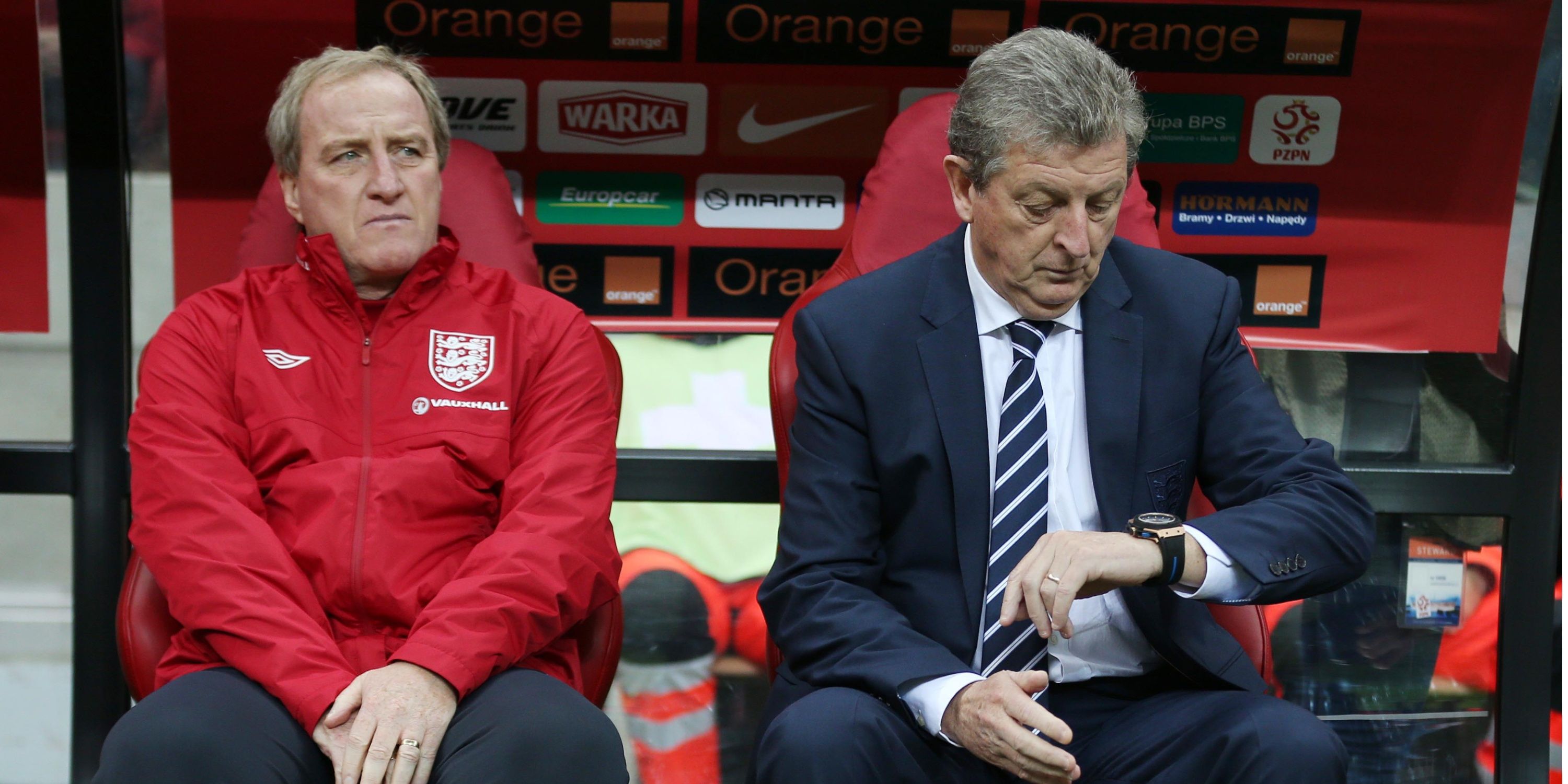 Ray Lewington and Roy Hodgson