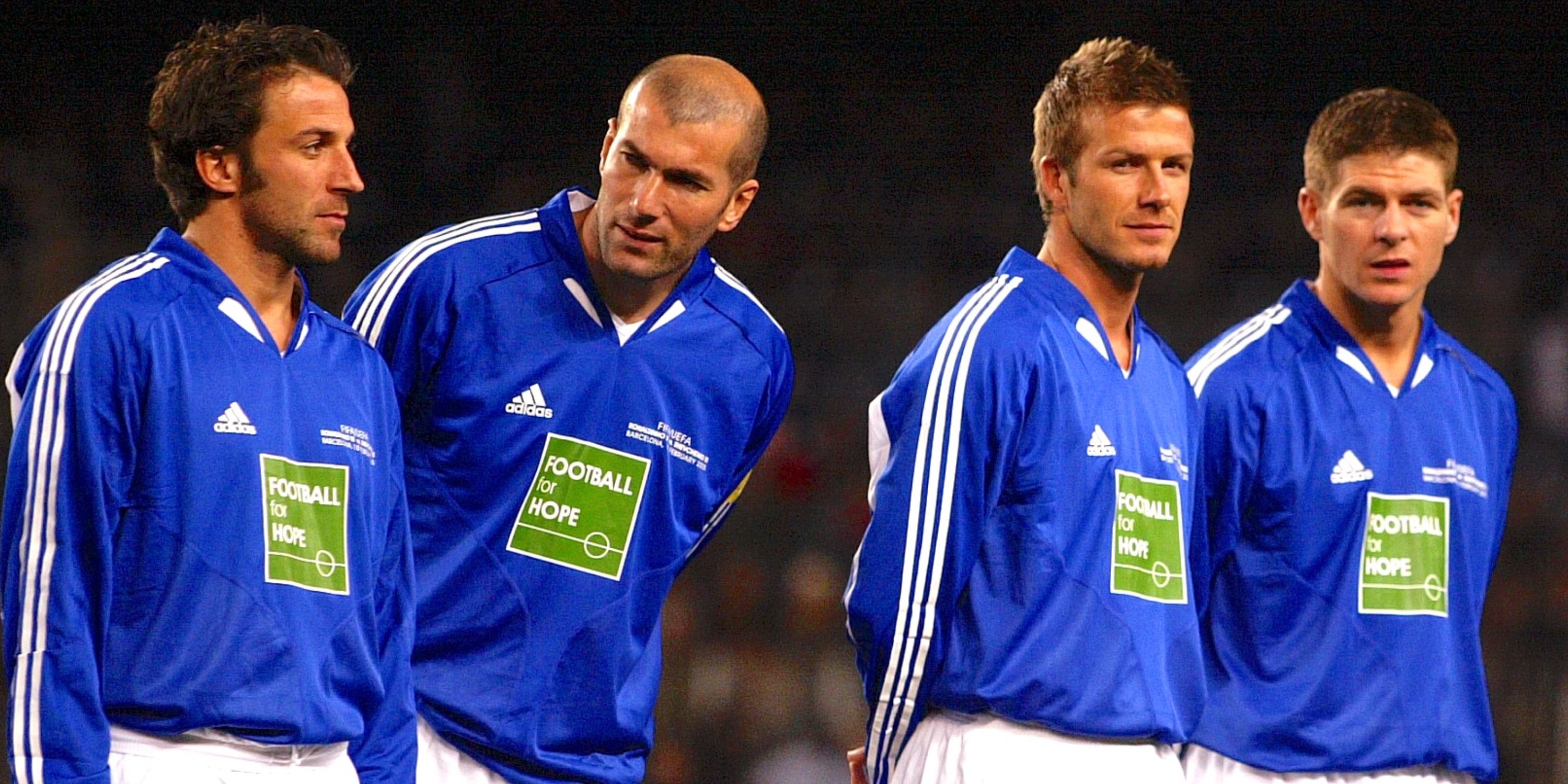 Zidane and Gerrard in same line-up