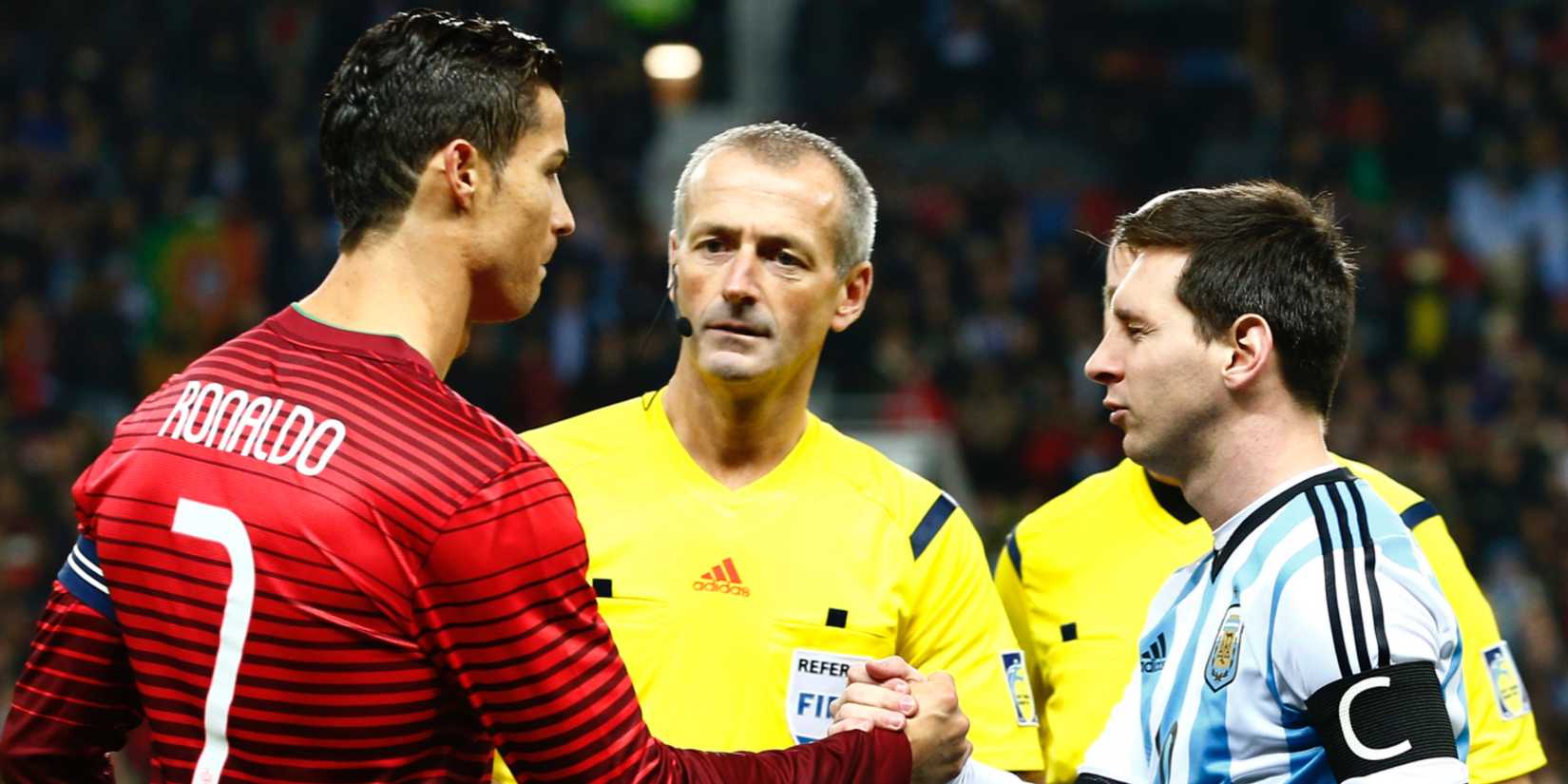 Cristiano Ronaldo and Lionel Messi