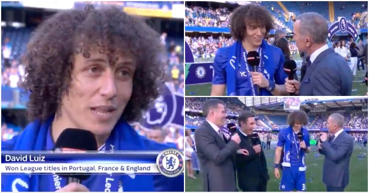 David Luiz Put Graeme Souness in His Place After Chelsea Won Premier League