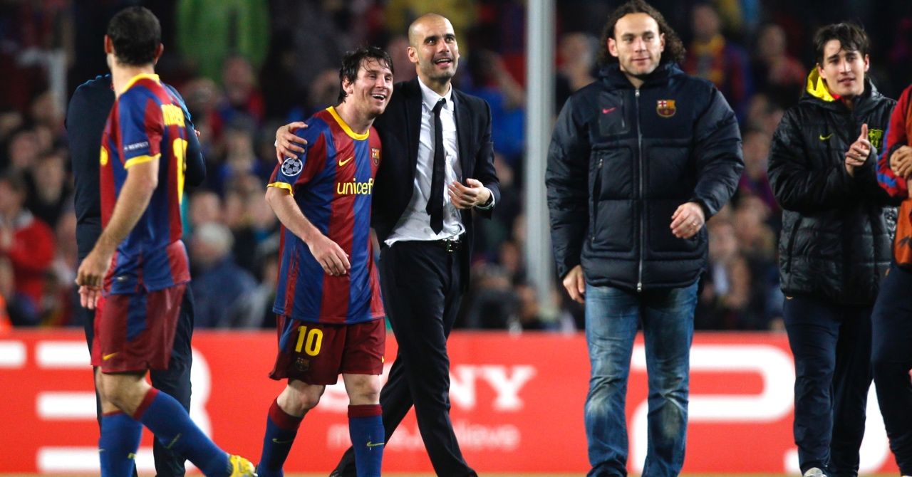 Pep Guardiola Explained to Man City Players Why Lionel Messi is the GOAT