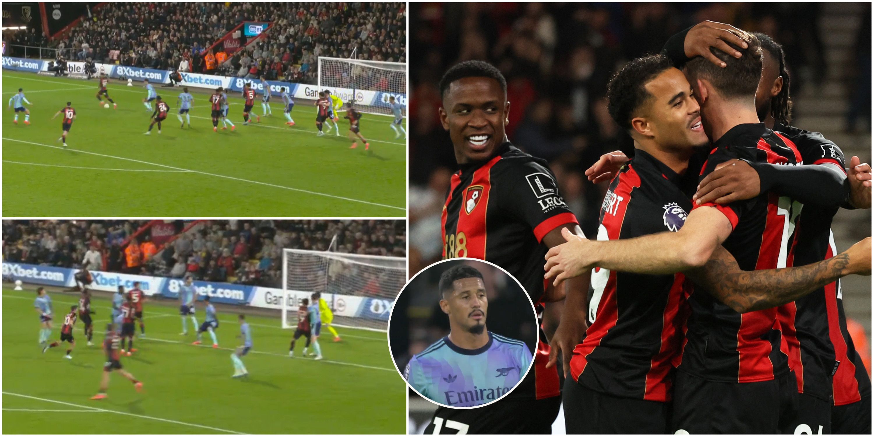 Bournemouth 20 Arsenal Player Ratings and Match Highlights