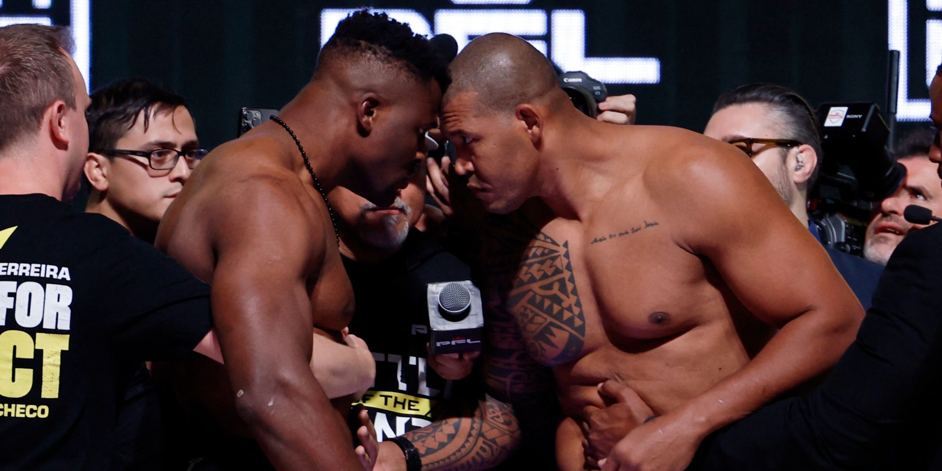Aj Ngannou Walk Out Time Uk