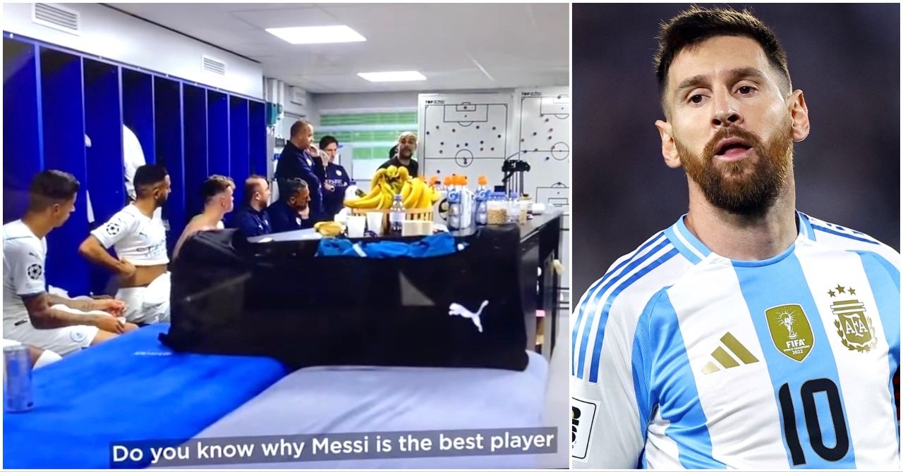 Pep Guardiola Explained to Man City Players Why Lionel Messi is the GOAT