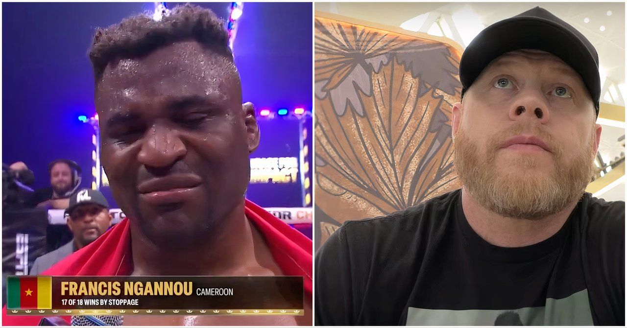 Francis Ngannou and Eric Nicksick