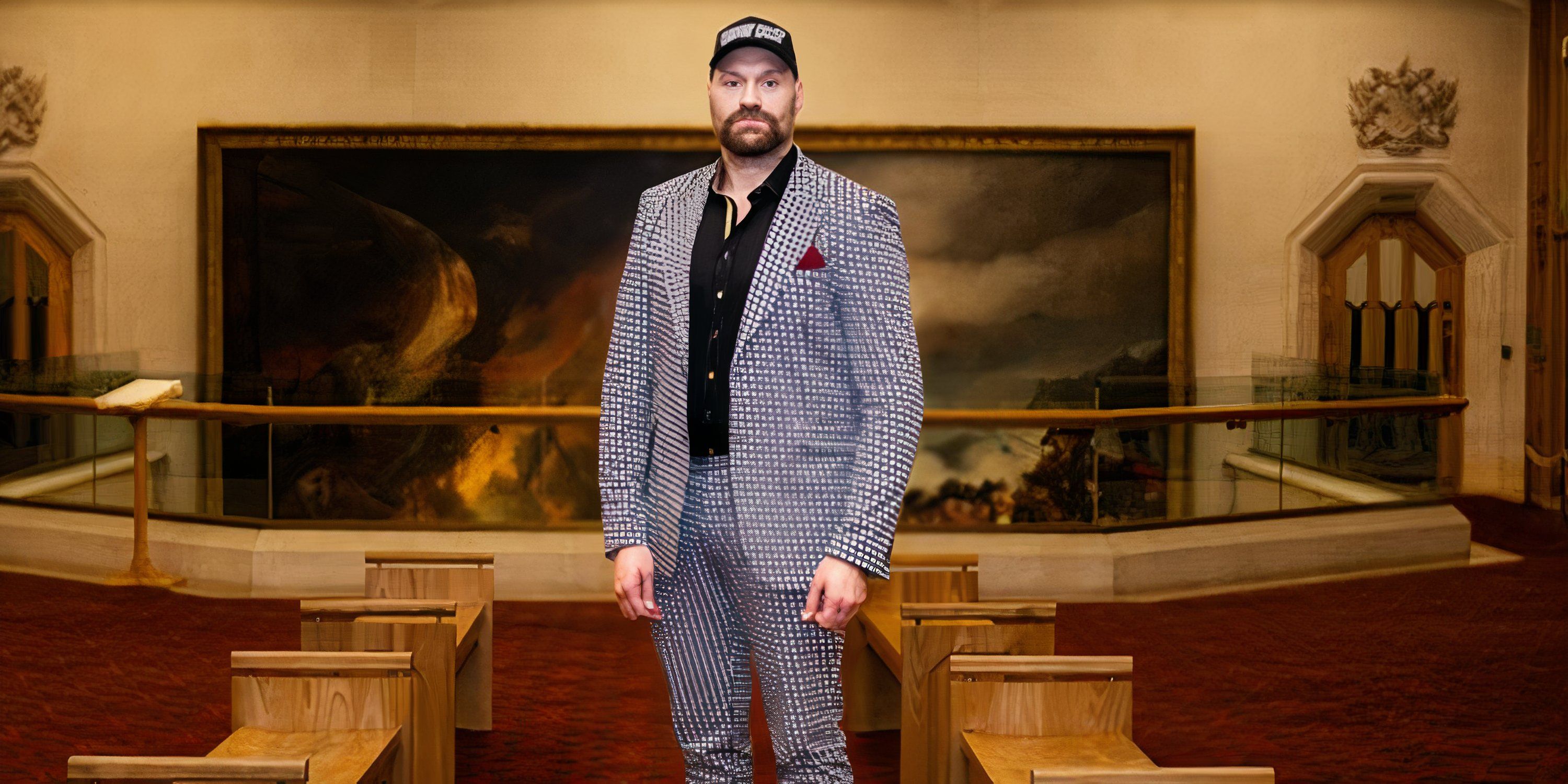 Tyson Fury's Suit For Oleksandr Usyk Press Conference Had Hidden Message