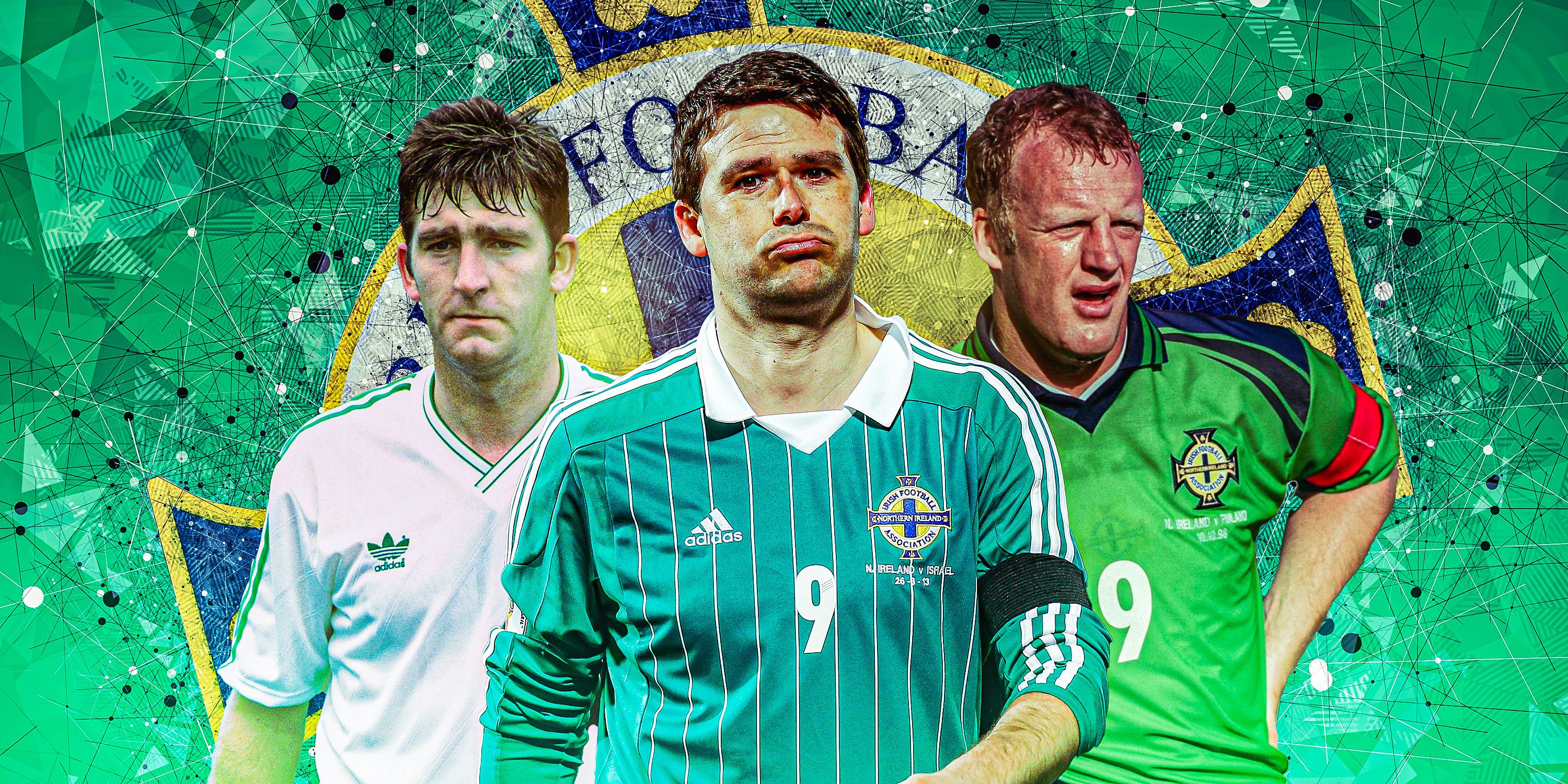 The 10 greatest Northern Ireland strikers in football history have been ranked