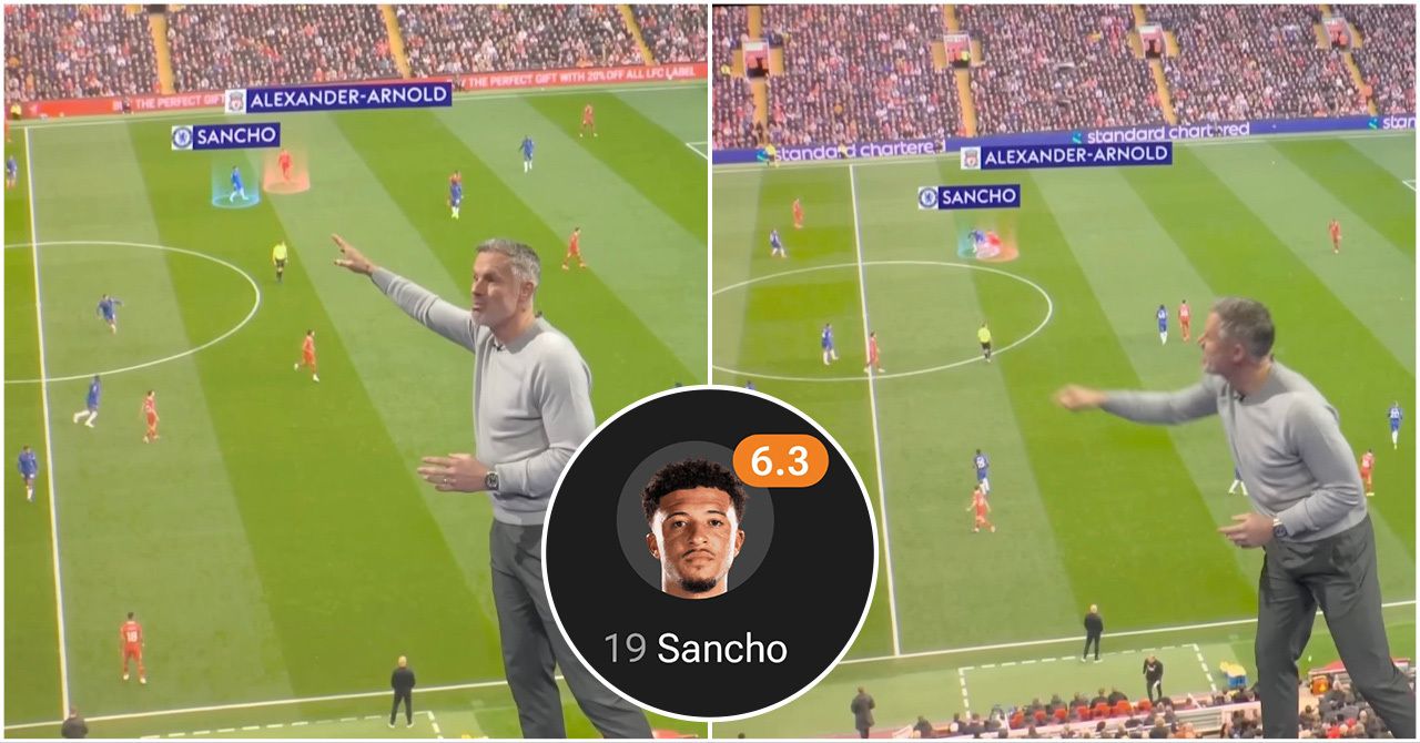 Jamie Carragher’s Fascinating Jadon Sancho Analysis From Liverpool 21