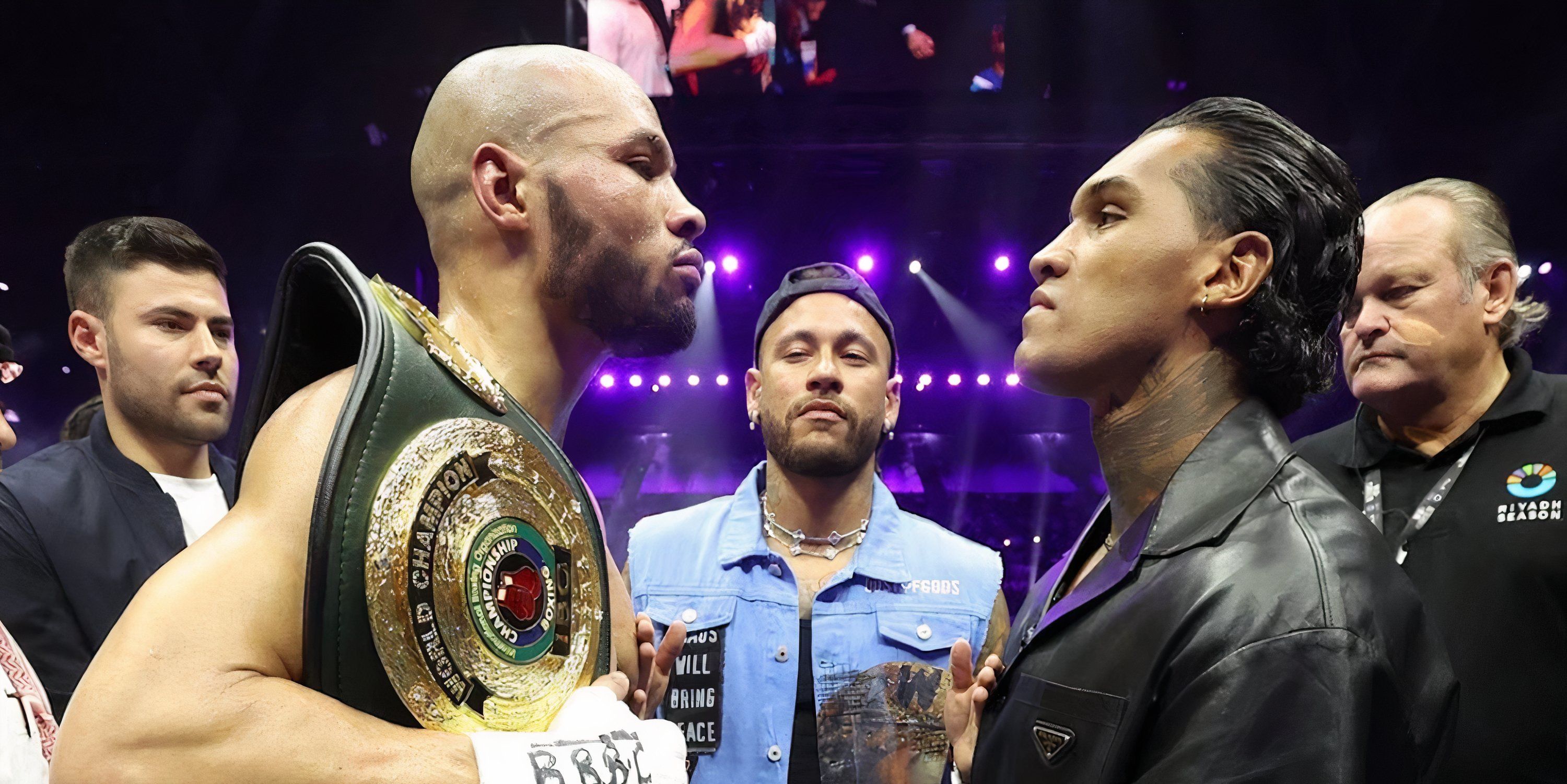 Chris Eubank and Conor Benn