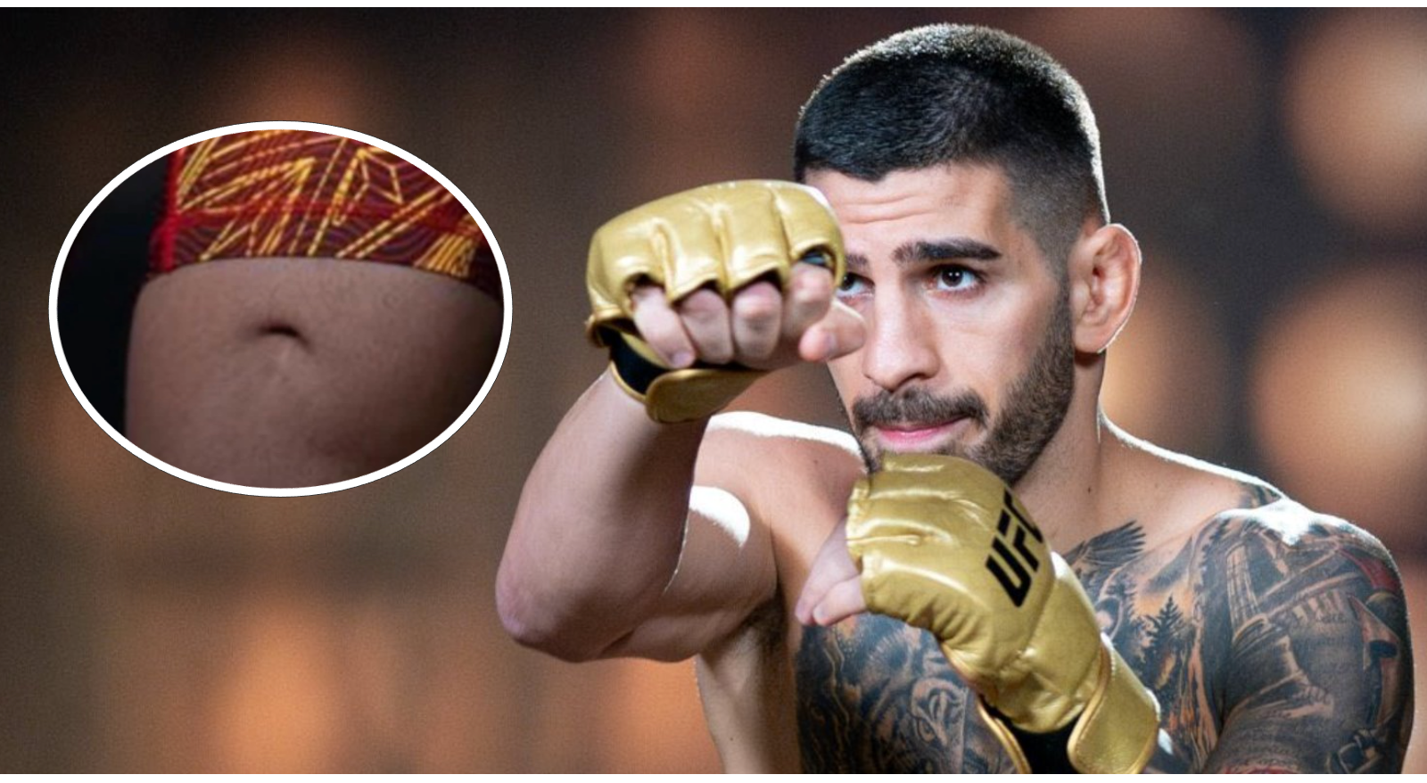 Why Ilia Topuria Has a Hole Above His Left Knee
