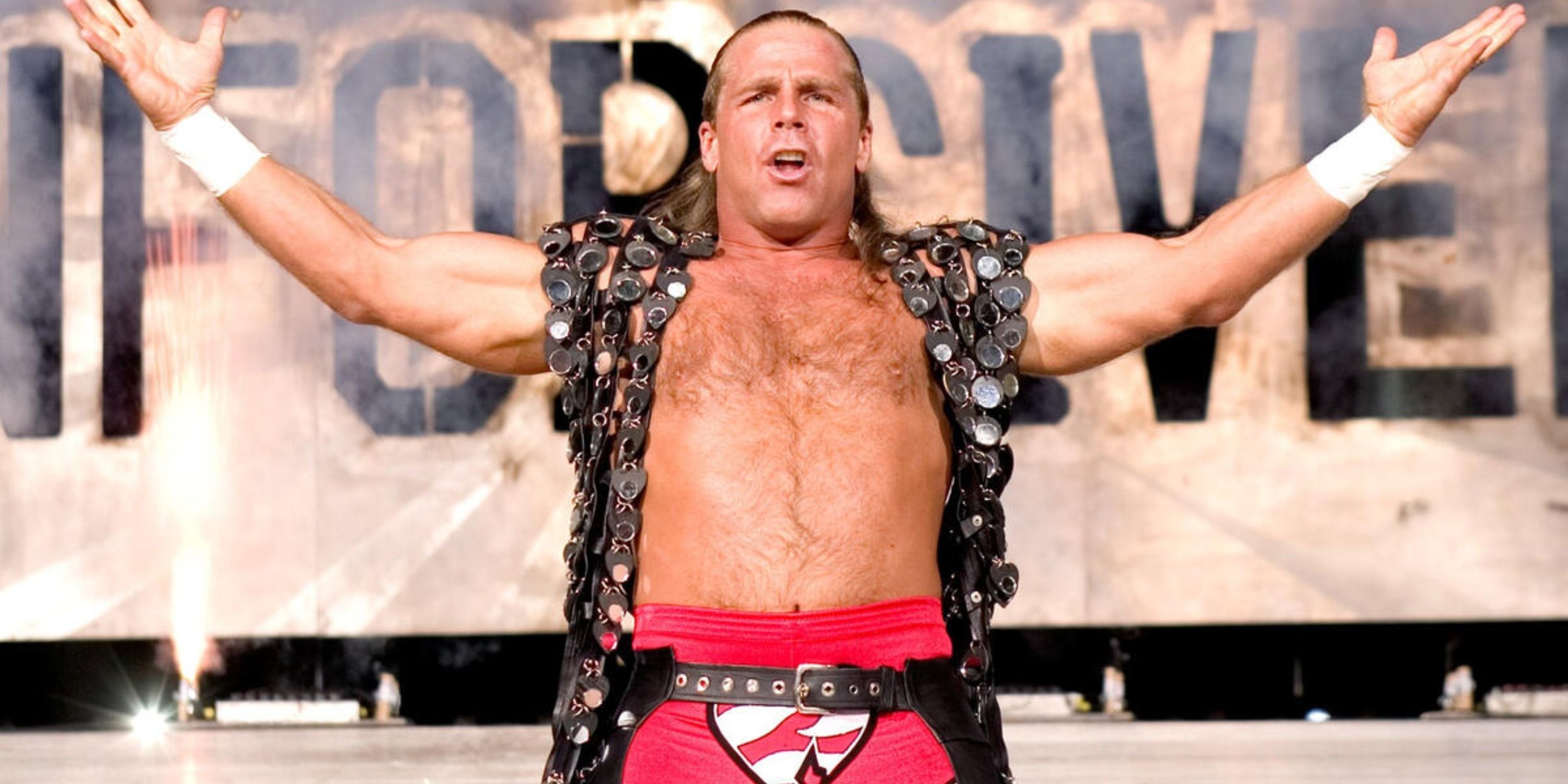 WWE's Shawn Michaels makes his entrance