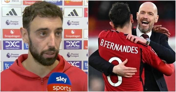 Bruno Fernandes Speaks Out on Man Utd Sacking Ten Hag After Draw vs Chelsea