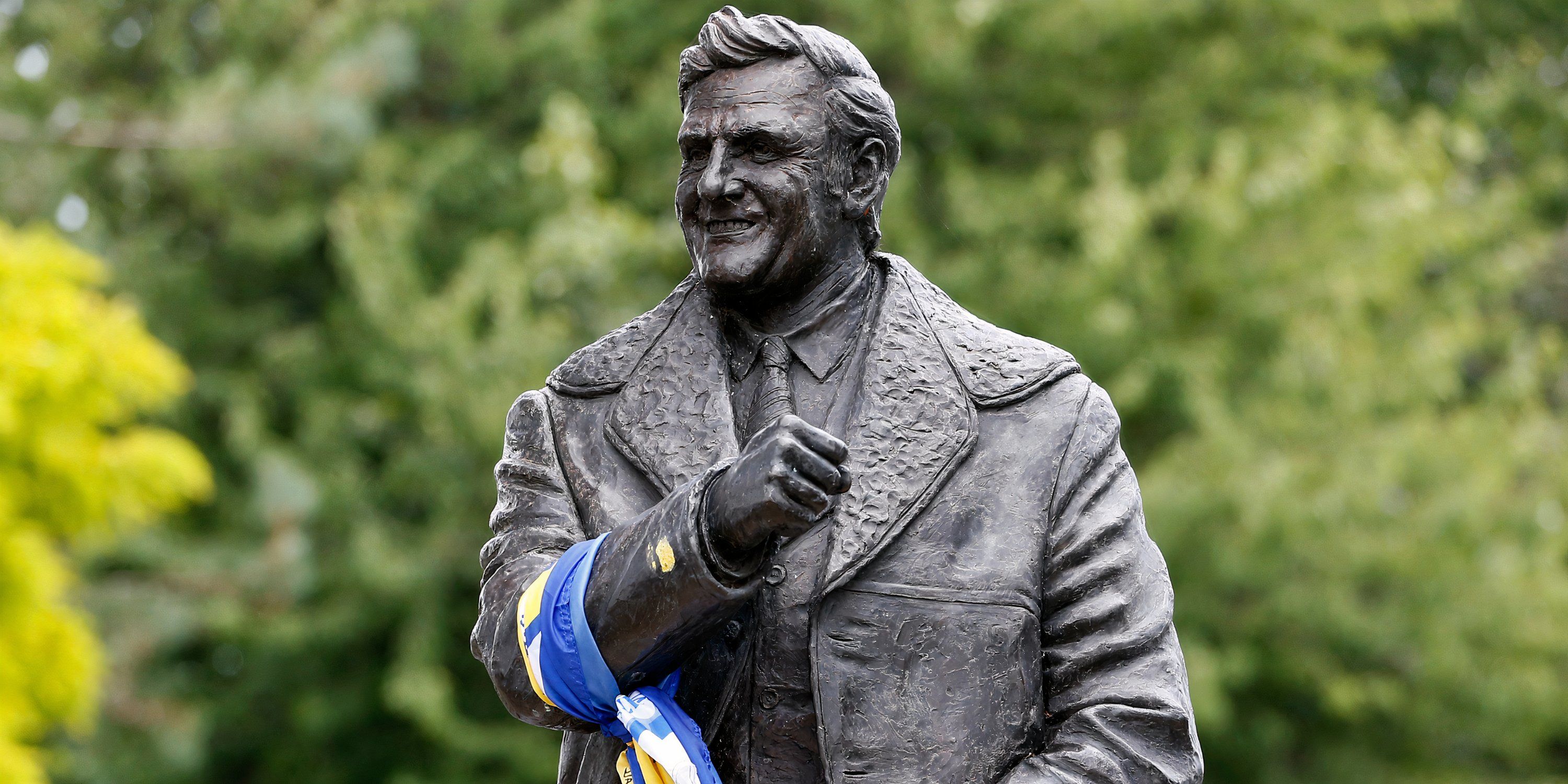 Don Revie statue outside Elland Road